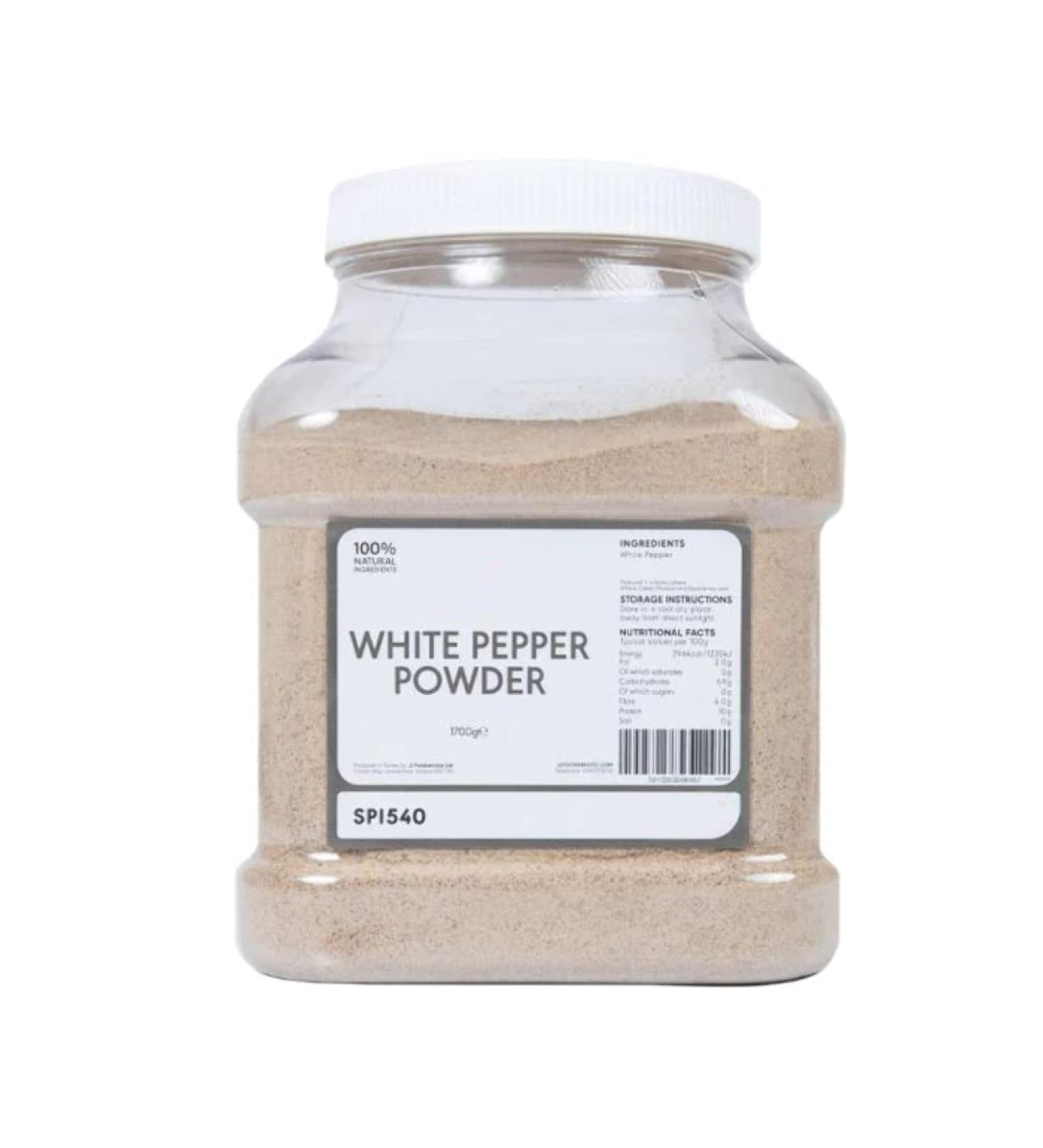 White Pepper Powder 1 x 1700g 1 x 1700g