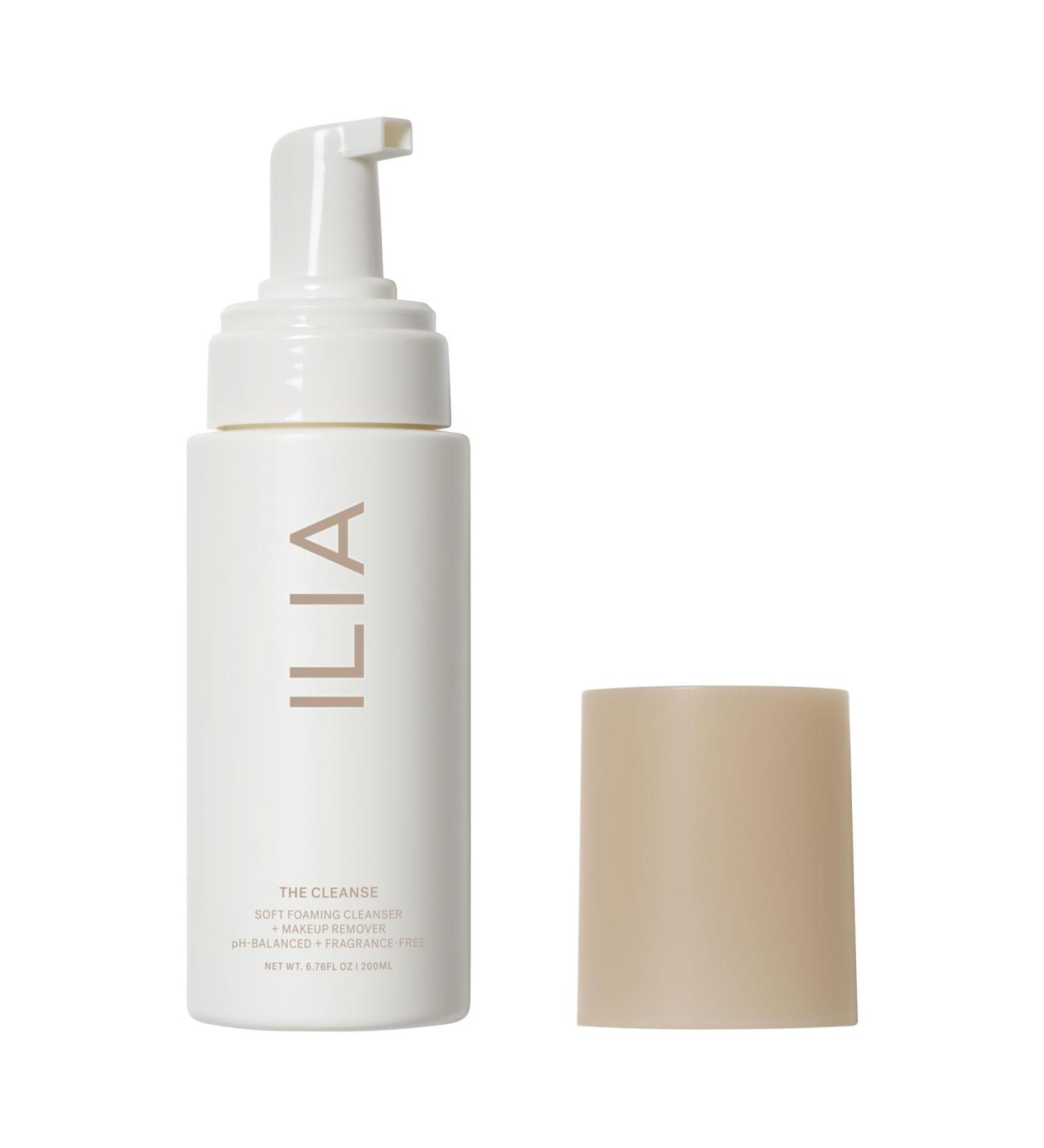 ILIA Cleanse Soft Foaming Cleanser & Makeup Remover | Non-Toxic Vegan Cruelty-Free | 6.76 fl oz (200 ml) - Buy Internationally - Buy Online on GoSupps.com
