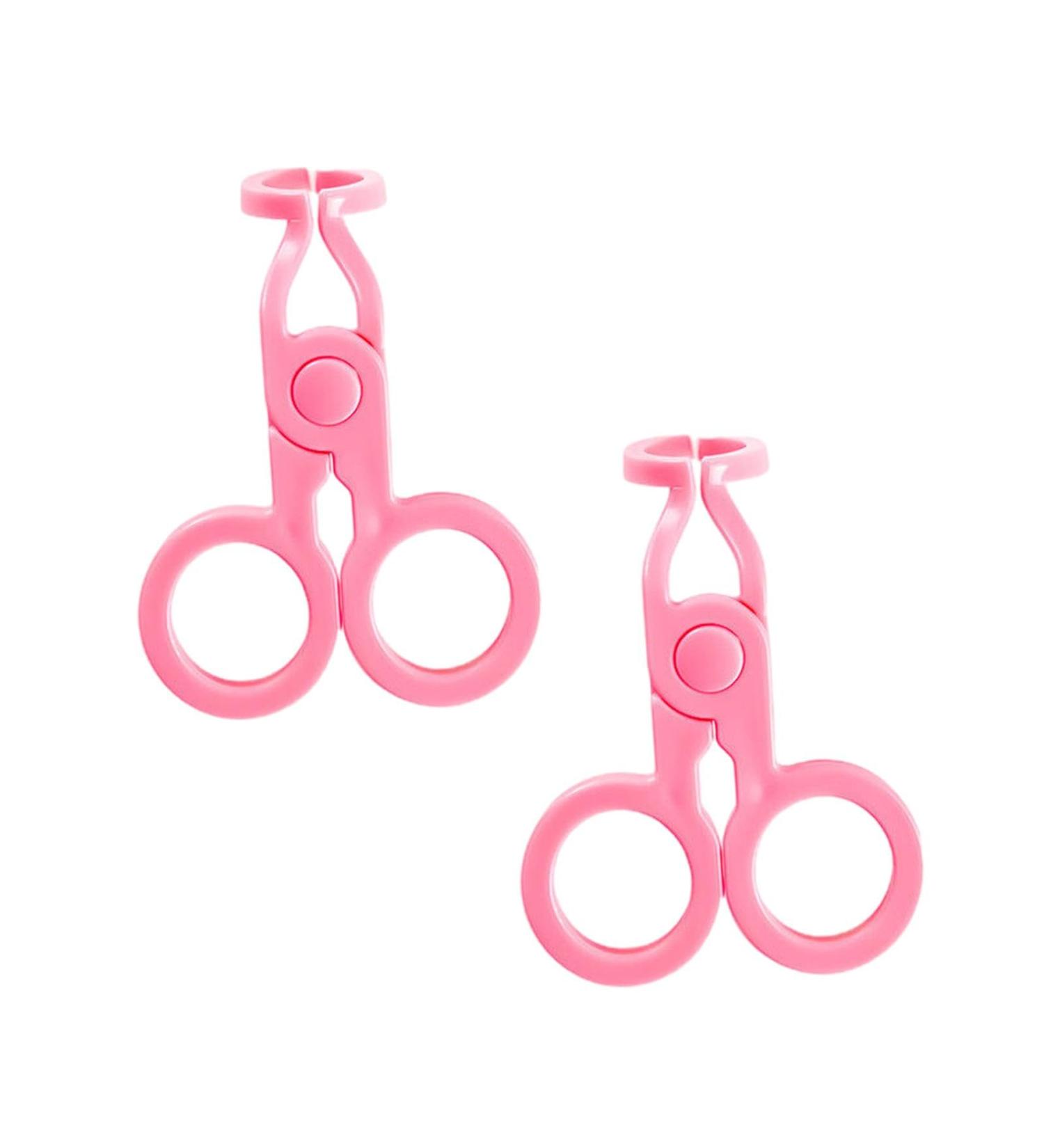 Milageto 2 Pieces Contact Lenses - Eye Care Accessories Pink Eyelid Stretching Tools Perfect Gift for Vision Enhancement - Buy Online on GoSupps.com