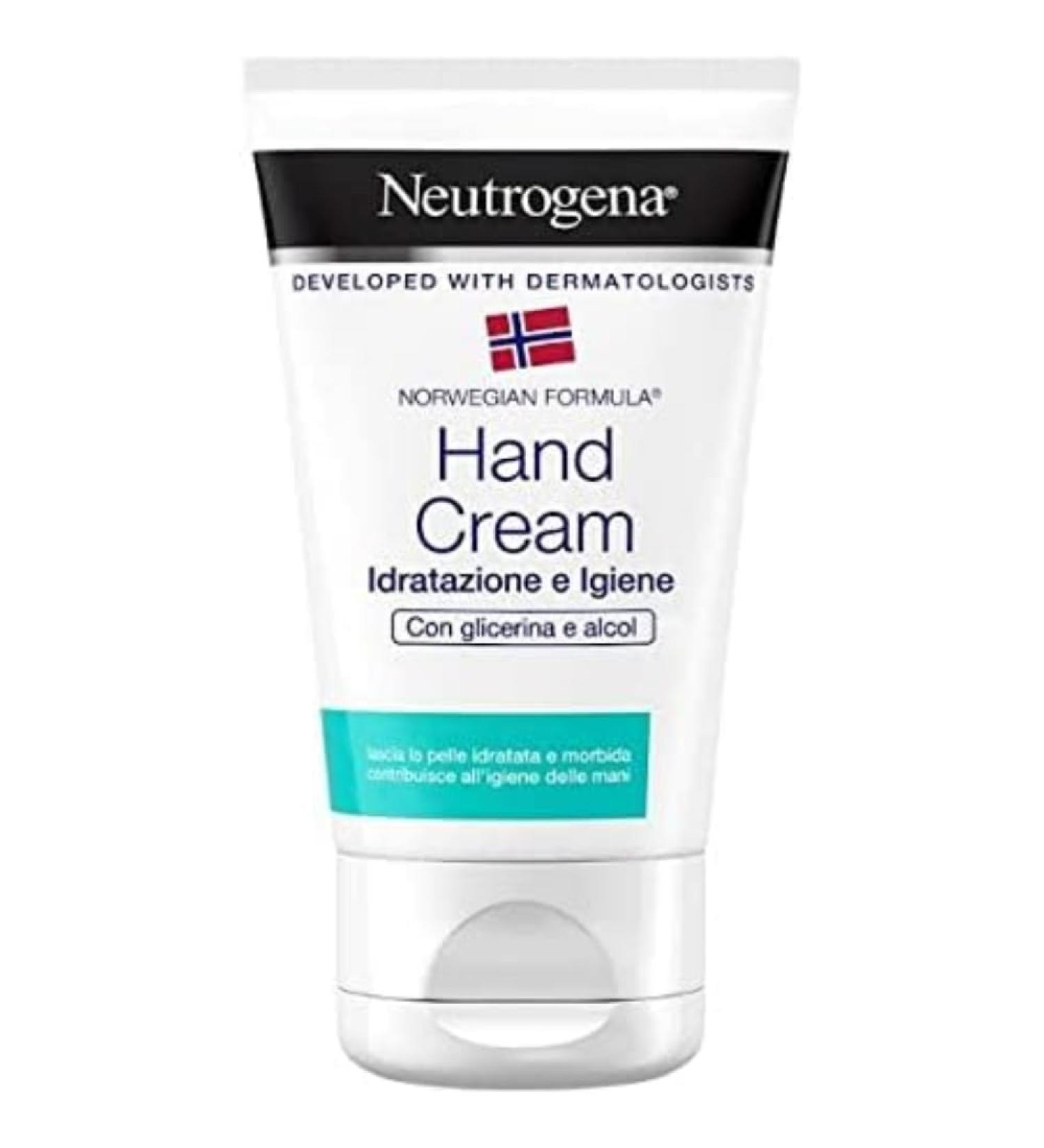 Neutrogena hand cream Norwegian formula moisturizing and hygienic 50 ml fragrance-free. 50 ml (1 pack)