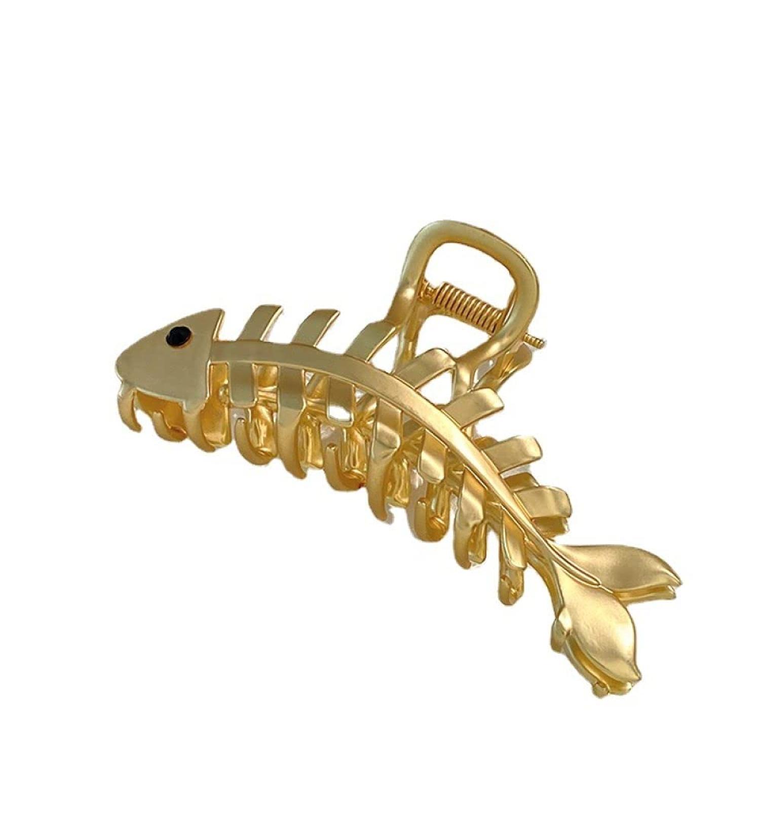 Metal Fishbone Hair Clips for Women | Strong Hold Non-Slip Hairpins | Large Hair Accessories for Thick Hair - Buy Online on GoSupps.com