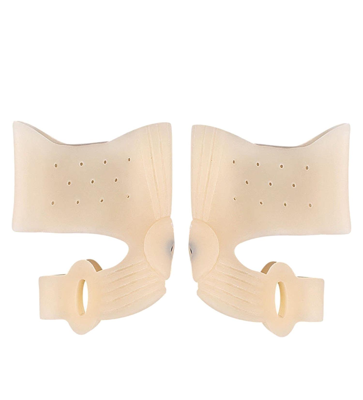Silicone Bunion Support & Protector Sleeves - Bunion Splint with Hallux Valgus Brace & Heel Softener - One Size Fit All - Buy Online on GoSupps.com