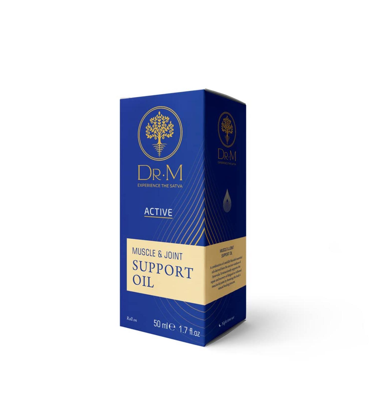 Active Muscle & Joint Support Oil 50ML - Natural Pain Relief & Fast Absorption for Global Shipping - Buy Online on GoSupps.com