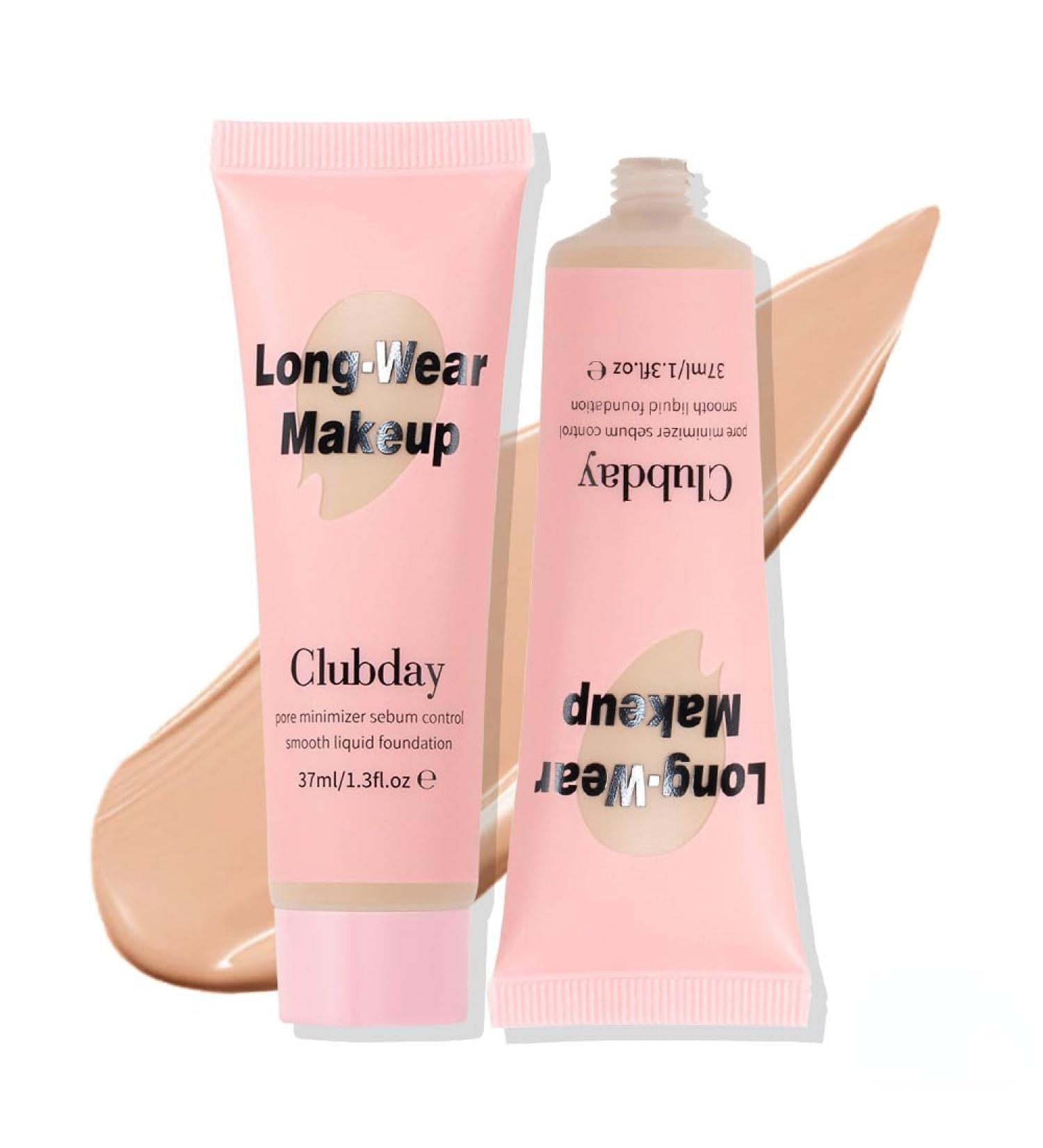 INTEROOKIE Natural Matte Makeup-Holding Concealer Foundation Sweat-Proof & Long-Lasting Oil Control Flawless Radiant Skin (4) - Buy Online on GoSupps.com