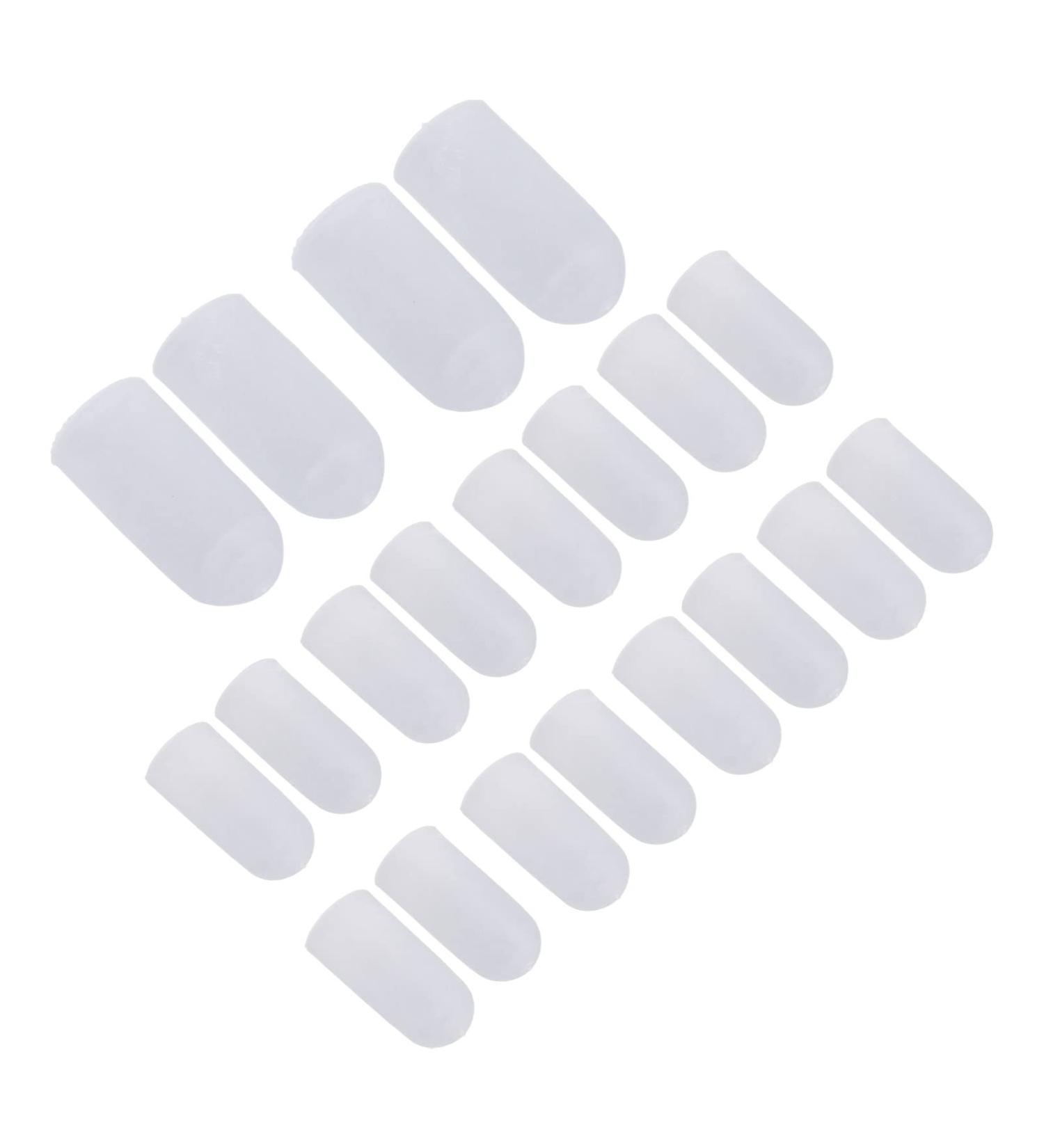 Silicone Toe Protectors - Soft Friction Prevention 10 Pairs of Adjustable Toe Covers for Comfort & Protection - Buy Online on GoSupps.com