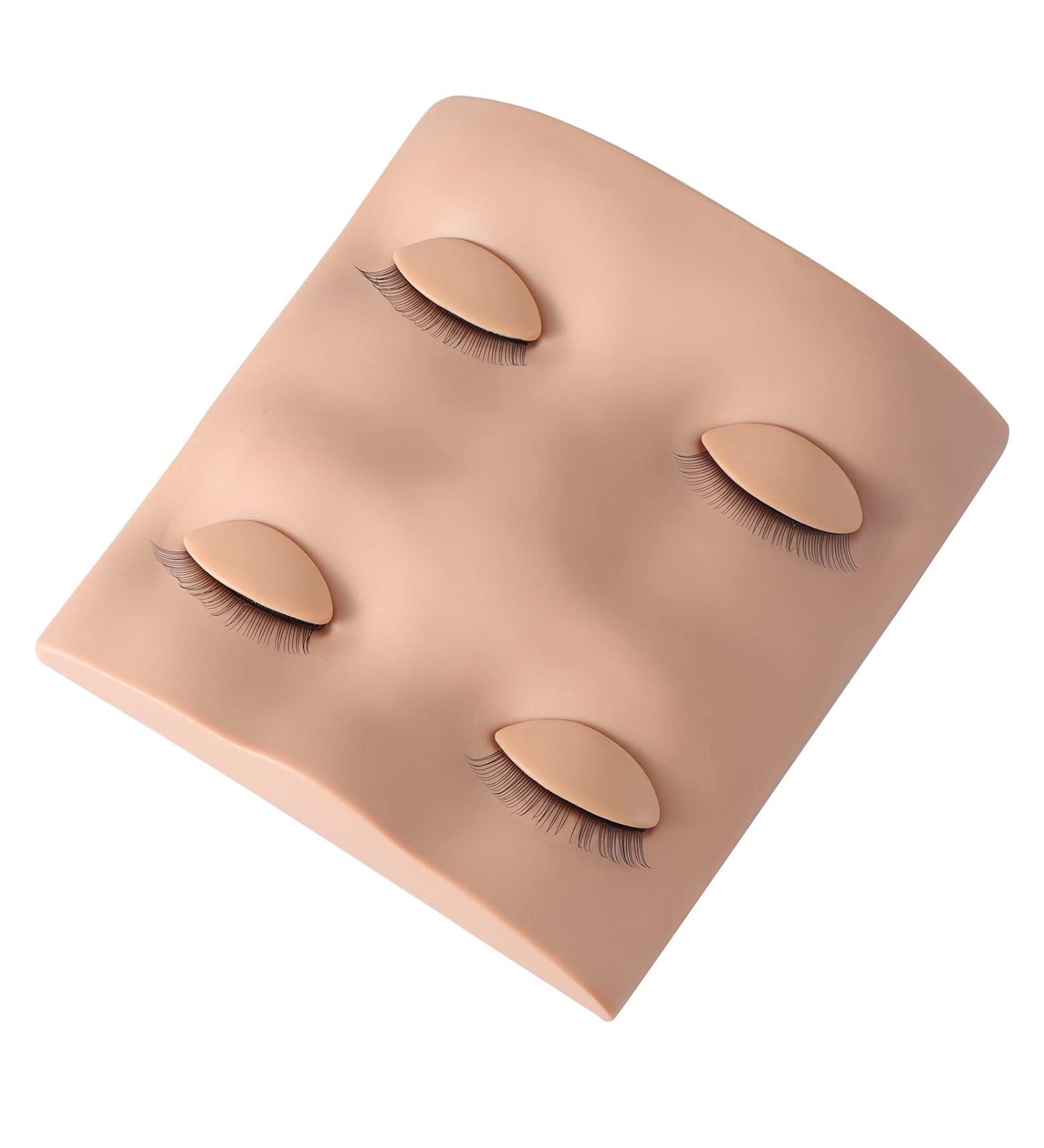 Embagol 2 Pairs Replaced Eyelids for Makeup Training | Removable & Realistic Eyelash Practice | Soft-Touch Rubber - Buy Online on GoSupps.com