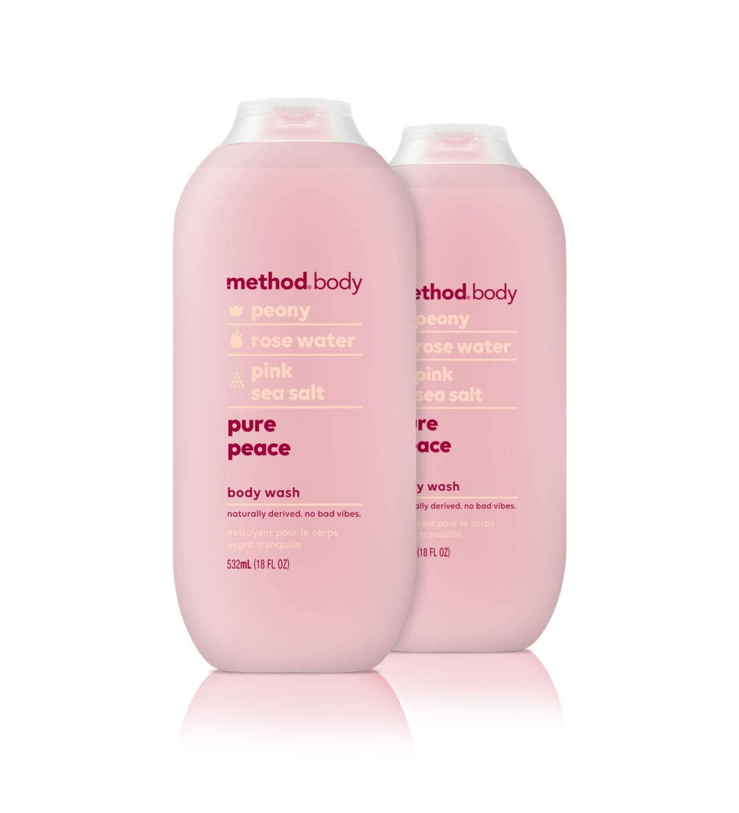 Method Pure Peace Body Wash 18oz (Pack of 2) - Paraben and Phthalate Free - Buy Online on GoSupps.com