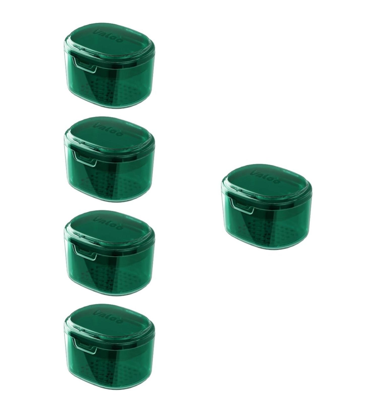 PopetPop 5-in-1 Retainer Storage Box & Dental Care Kit - Travel Case for Prosthesis & Tooth Cleaning Tools - Buy Online on GoSupps.com