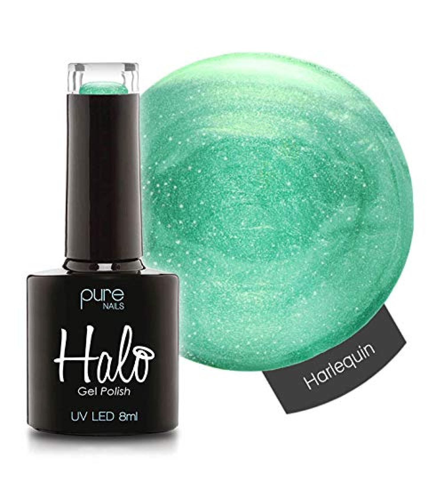 Halo Gel Polish *Full Range 8ml* **CHOOSE YOUR COLOUR(S)** (Harlequin N2882) Harlequin N2882 8 ml (Pack of 1)