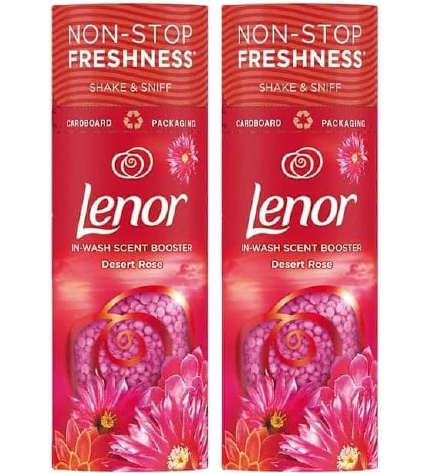 Lenor in-Wash Scent Booster Beads Desert Rose Scent 2Pk x 176gr - Buy Online on GoSupps.com
