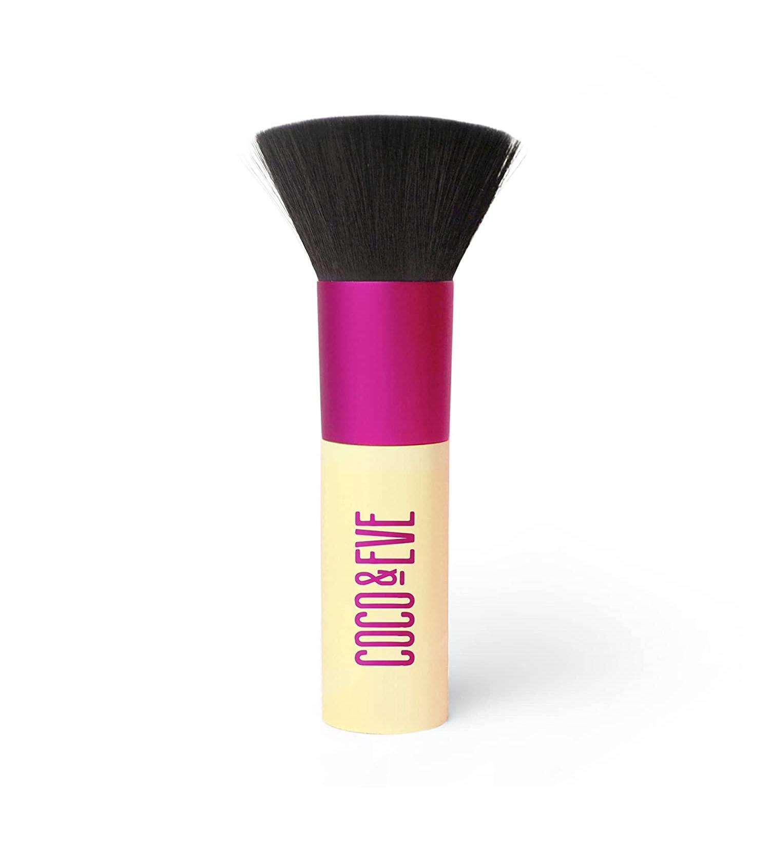 Coco & Eve Sunny Honey Bali Bronzing Deluxe Vegan Kabuki Self Tanner Brush - Buy Online on GoSupps.com