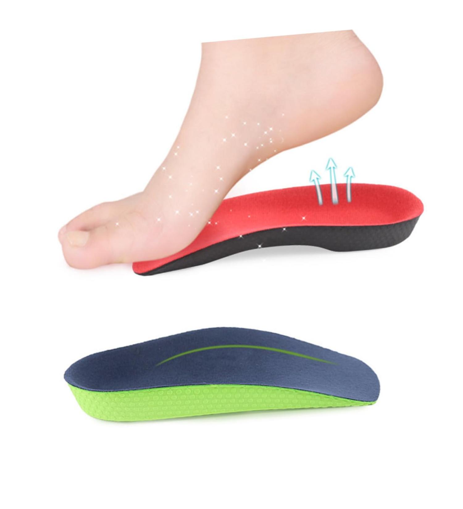 FRCOLOR High Arch Insoles for Walking & Hiking - Orthotic Shoe Inserts Sweat-Absorbing Cushions for Flat Feet - Ideal for Sports & Comfort - Buy Online on GoSupps.com
