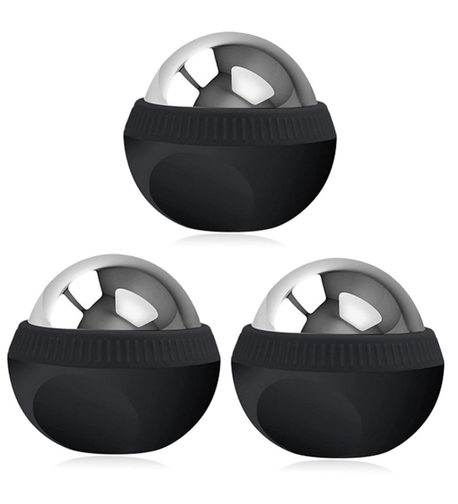 Frcolor Stainless Steel Massage Balls - Muscle Relief & Body Relaxation | Foot Massager & Sport Massage Device - Buy Online on GoSupps.com
