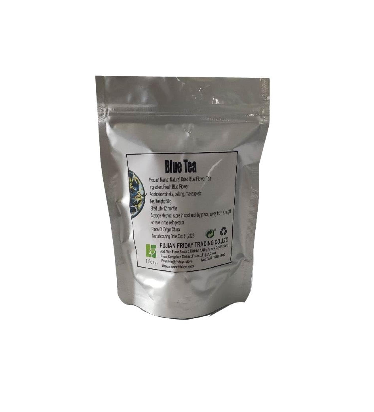 FujianFriday Blue Tea Magic Flower Tea DIY tea 50g - Buy Online on GoSupps.com