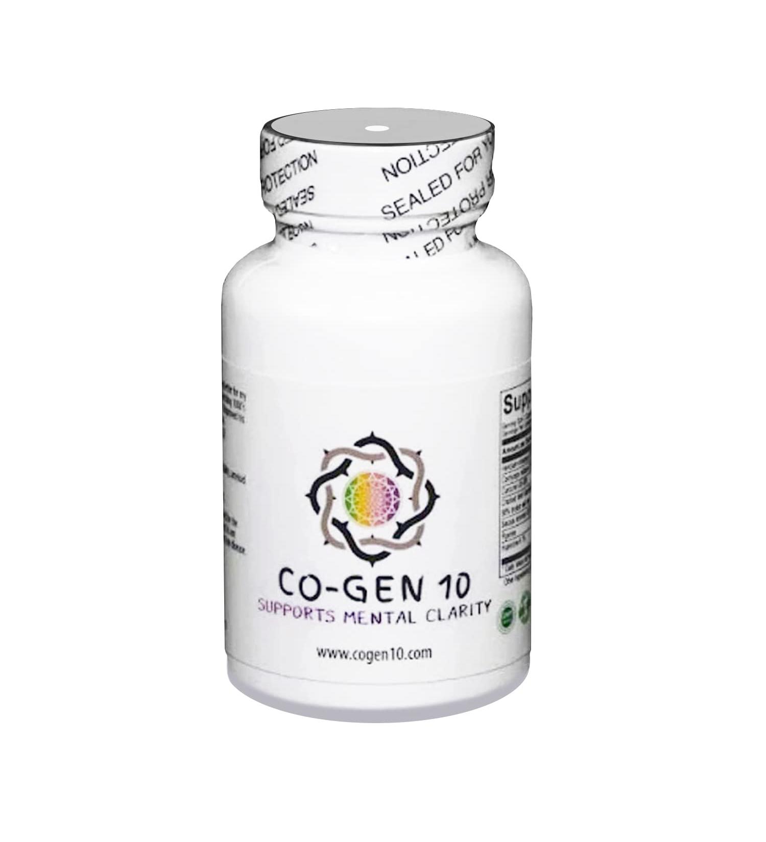 CO-GEN 10 - Mushroom Complex Lion's Mane Cordyceps Turmeric Reishi Piperine Clubmoss Non GMO/Gluten Free Cognitive Health 60 Capsules - Buy Online on GoSupps.com