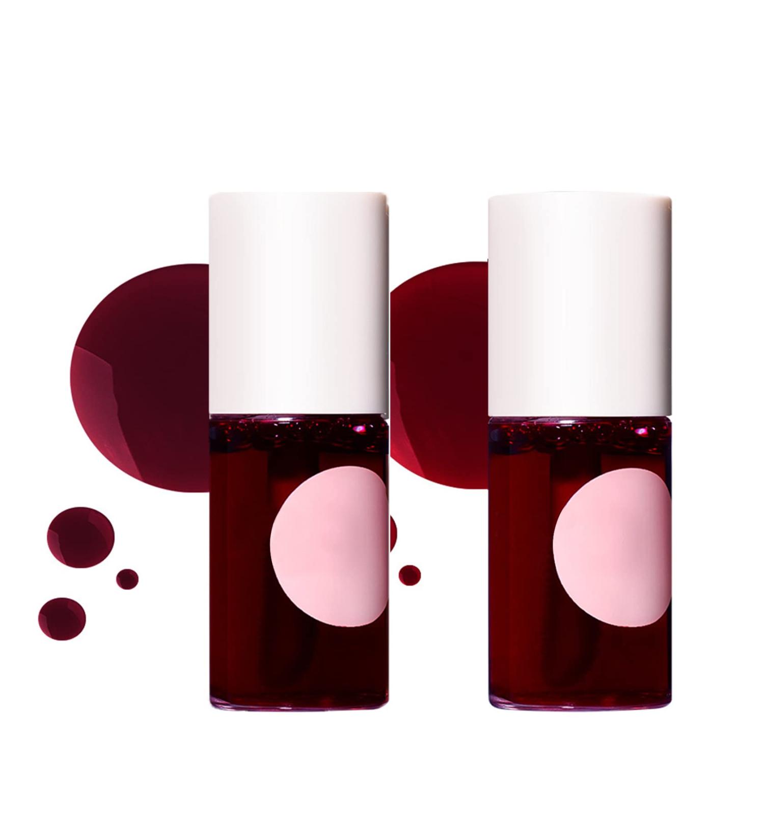 2PCS Velvet Lip Stain Set Long Lasting Moisturizing Lip Gloss - Waterproof Liquid Lipstick Duo for Lip and Cheek Tint (03 & 04) - Buy Online on GoSupps.com
