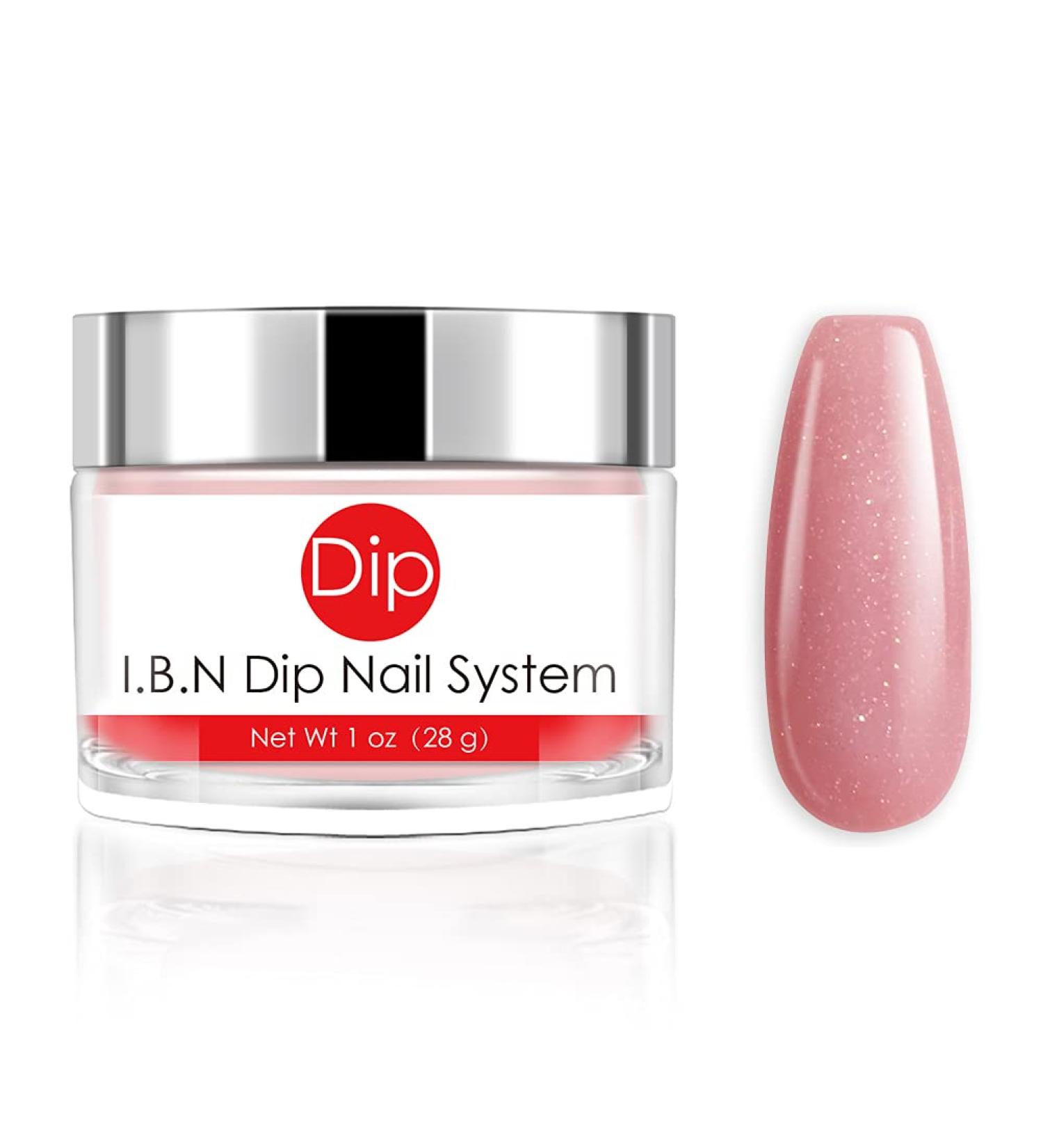 I.B.N Pink Nail Dipping Powder with Added Vitamin | Acrylic Dip Powder Colors 1oz/28g | No Need for Nail Dryer Lamp | DIP 044 - Buy Online on GoSupps.com