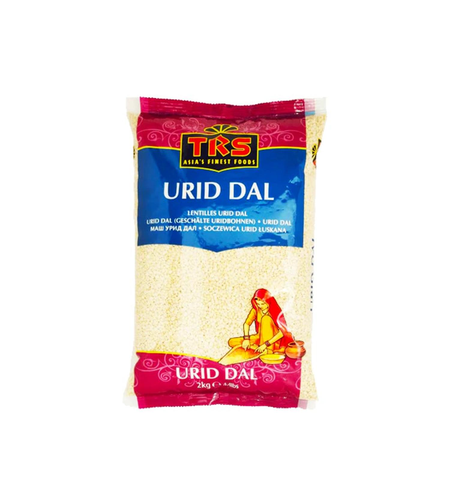 TRS Urid Dall | 2KG | Urid Dall | Urad Dall | High Fibre | High Protein | Natural | Gluten Friendly | Indian Origin - Buy Online on GoSupps.com
