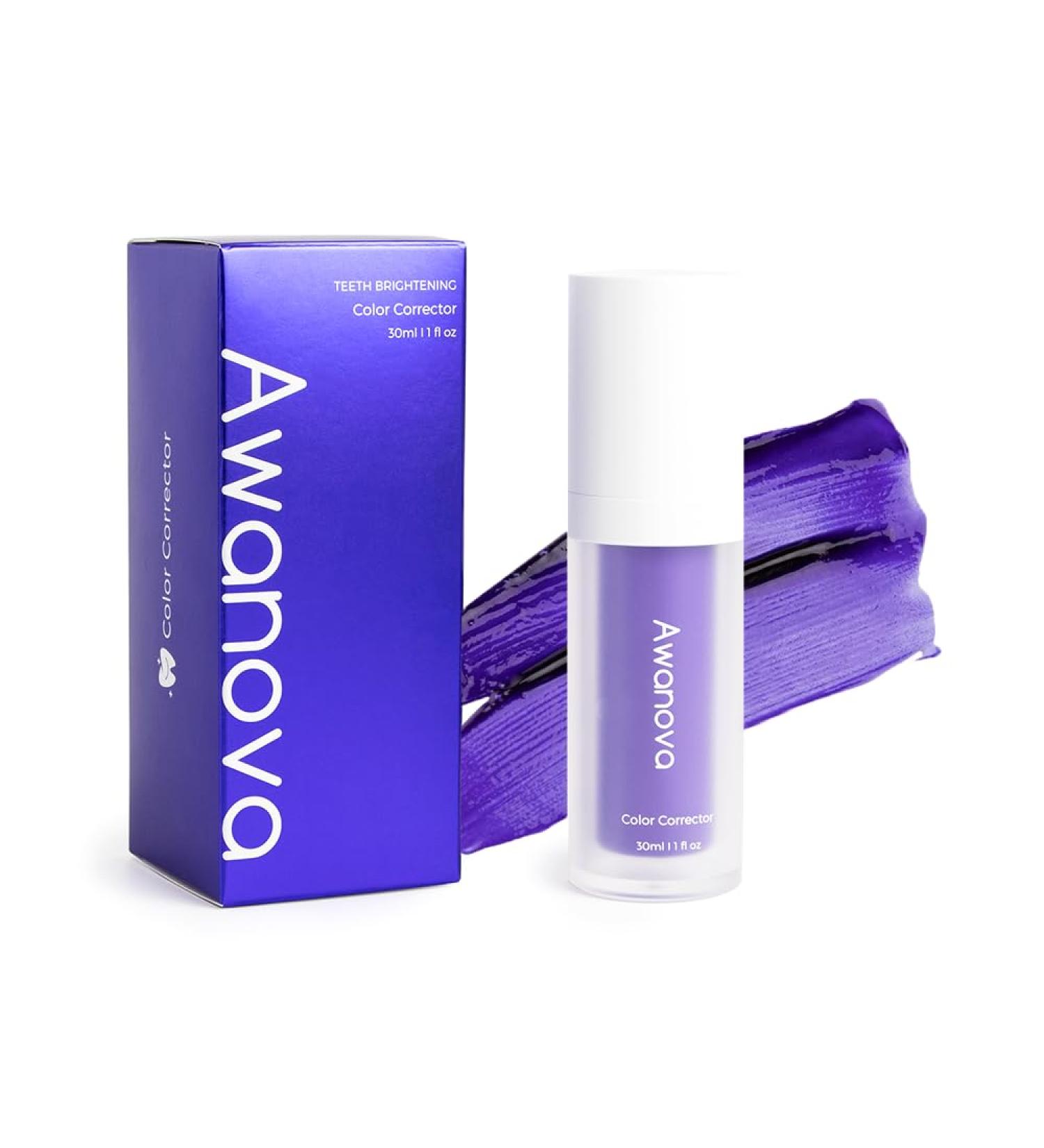 30ml Purple Toothpaste - Advanced Whitening Stain Removal & Color Corrector for a Healthy Smile - Buy Online on GoSupps.com