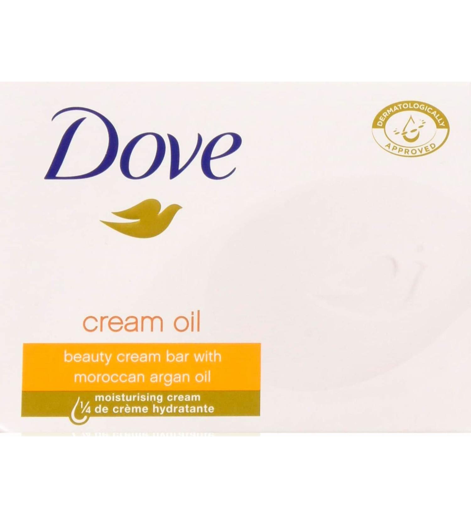 Dove Beauty Cream Bar with Moroccan Argan Oil 3.5oz - Pack of 12 Bars | Moisturizing Soap - Buy Online on GoSupps.com
