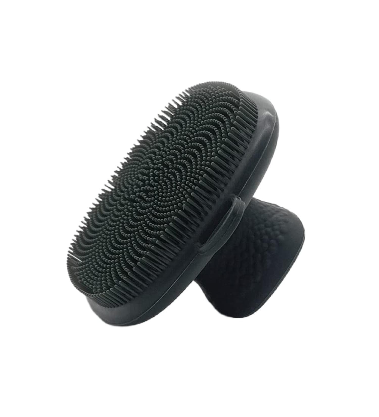 Silicone Facial Brush Anti Slip Blackhead Cleansing Brush Manual Cleaning Brush for Women Men Cleansing and Exfoliating - Buy Online on GoSupps.com