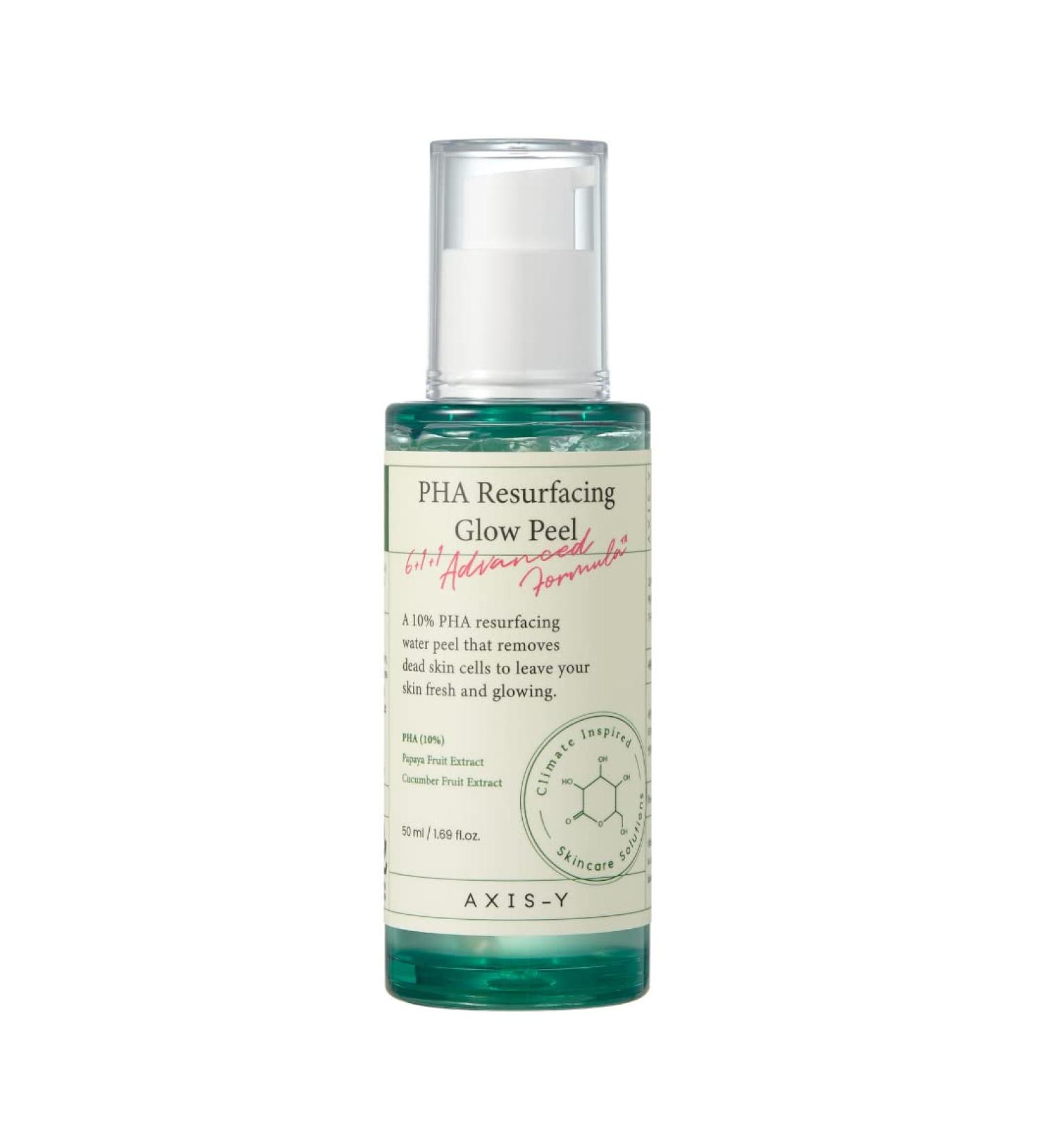 AXIS-Y PHA Resurfacing Glow Peel 50ml | Korean Skincare Exfoliant for Radiant Skin - Buy Online on GoSupps.com