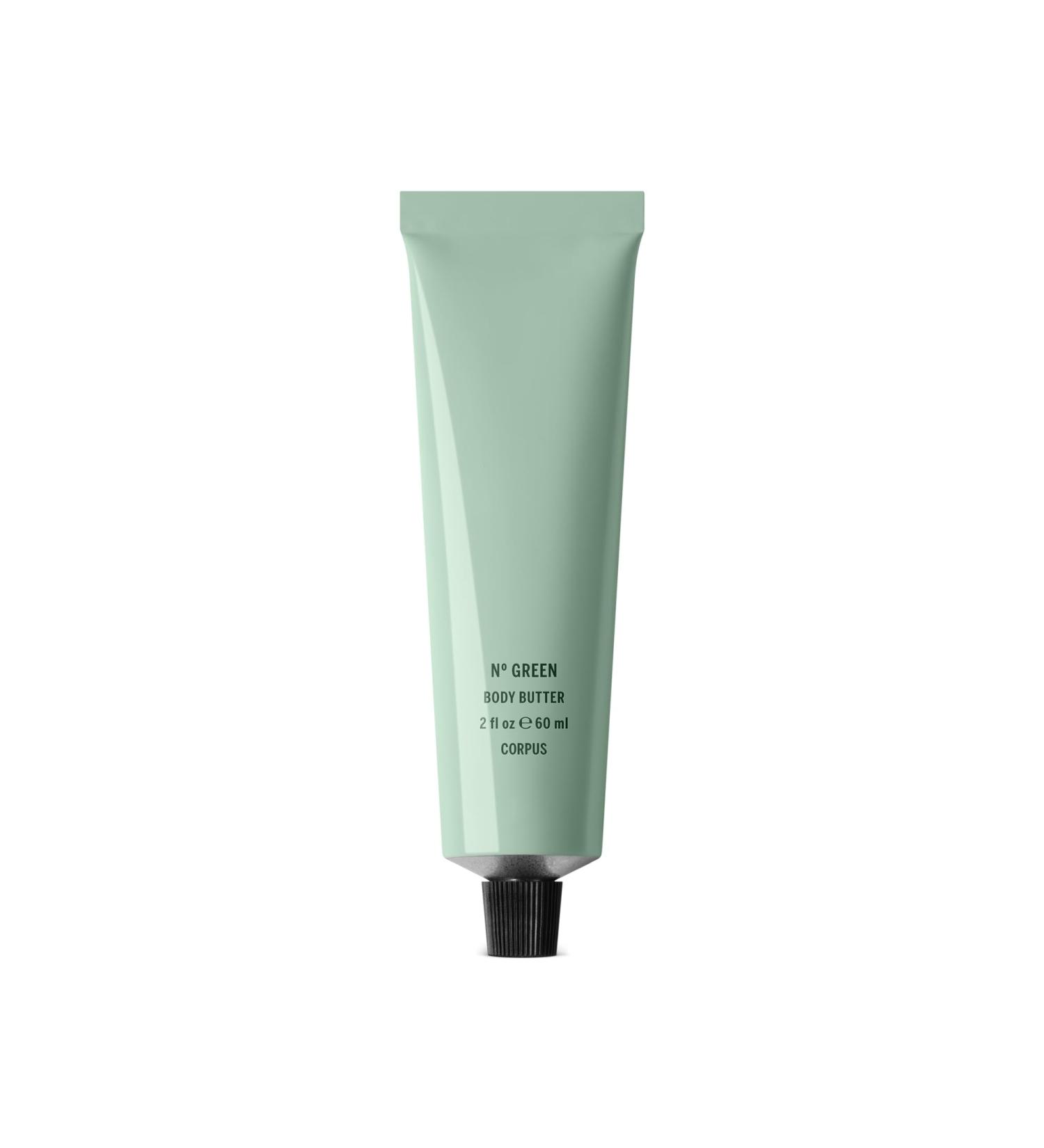 Corpus - N Green Body Butter | Ultra-Rich Body Cream Whipped Texture Melts into Skin | Luxurious Non-Greasy Hydrating Plant-Based Formula with Tremella Mushroom & Vegan Squalane (60 mL / 2 fl oz) 2 Ounce (Pack of 1) - Buy Online on GoSupps.com