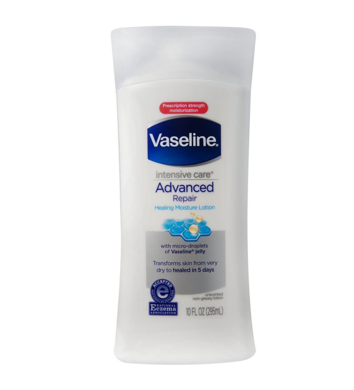 Vaseline Intensive Care Advanced Repair Unscented Lotion 10 oz (Pack of 2) 10 Fl Oz (Pack of 2)