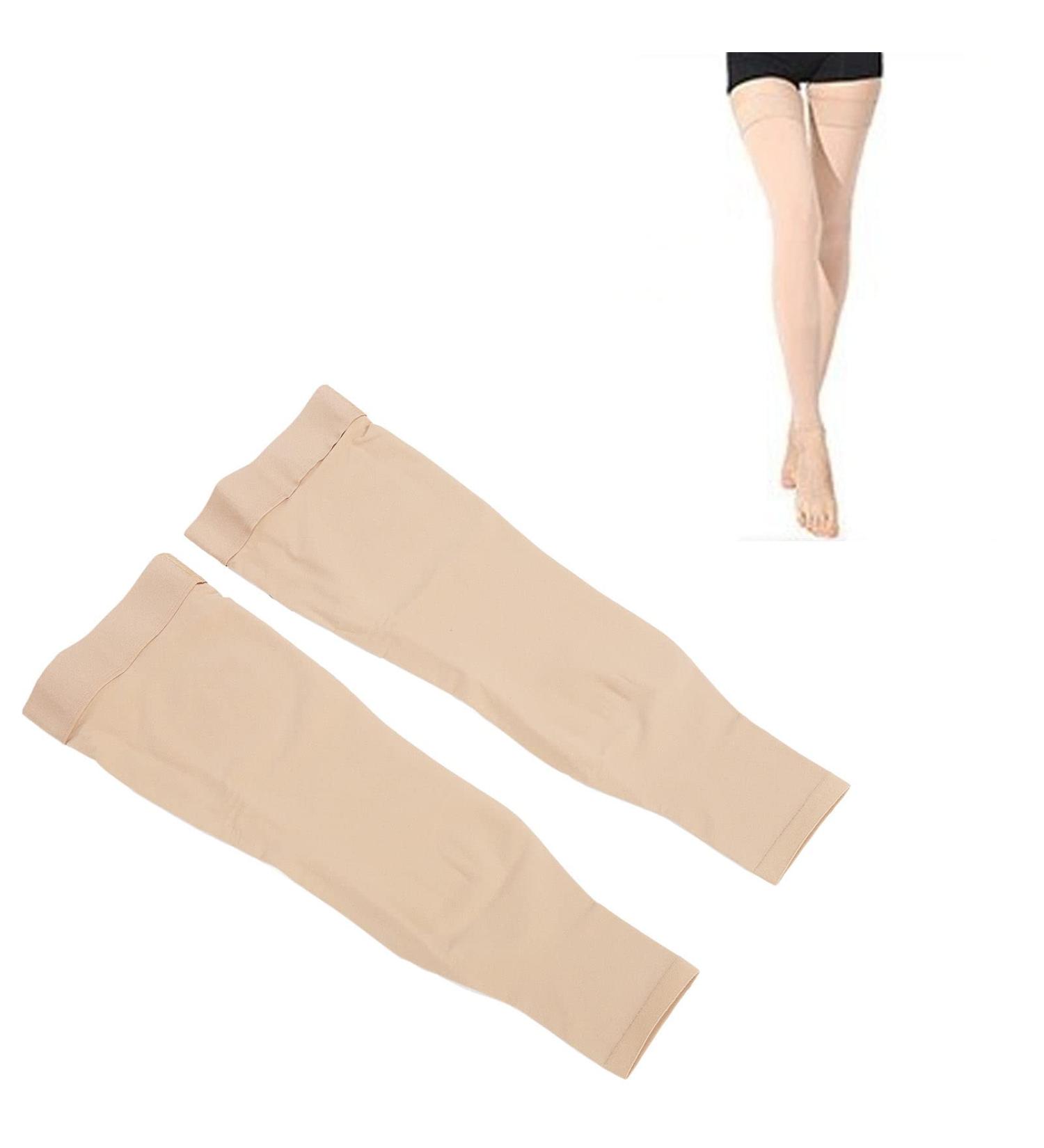 Buy Copper Compression Leg Sleeve | 23-32mmHg Full Compression for Thigh Knee & Calf International Shipping Available - Buy Online on GoSupps.com