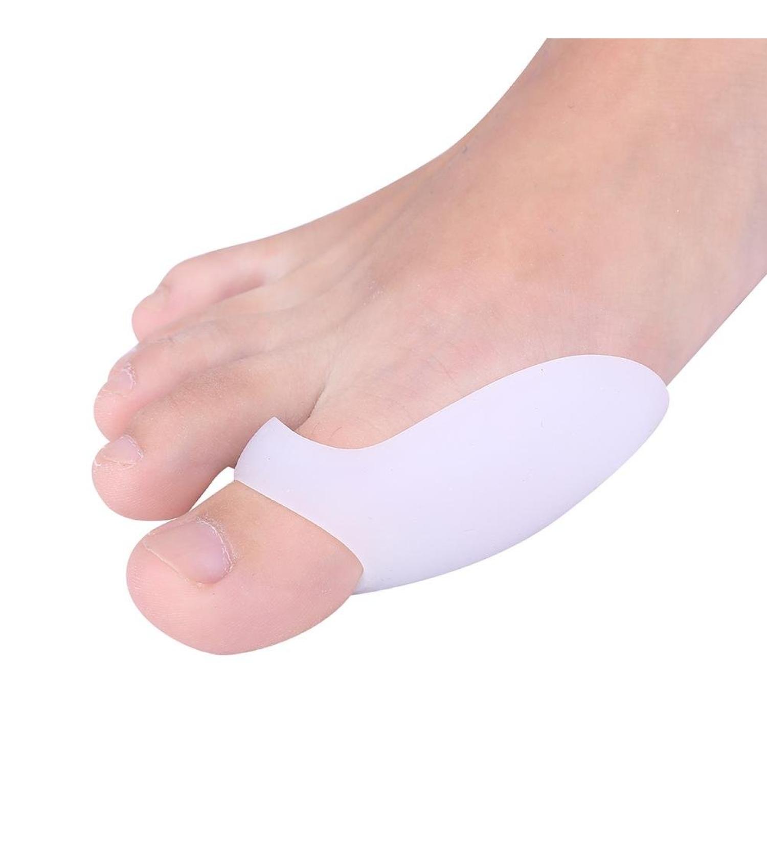 Bunion Protector 2 Pack - Silicone Toe Separator & Straightener for Valgus Correction Cushioning Comfort & Toe Spreading Relief - Buy Online on GoSupps.com