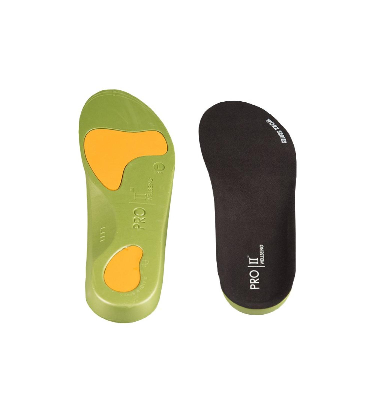 PRO 11 WELLBEING 3 Pairs Worx Series Orthotic Insoles for Plantar Fasciitis and Fallen Arches (5/6.5 UK) - Buy Online on GoSupps.com