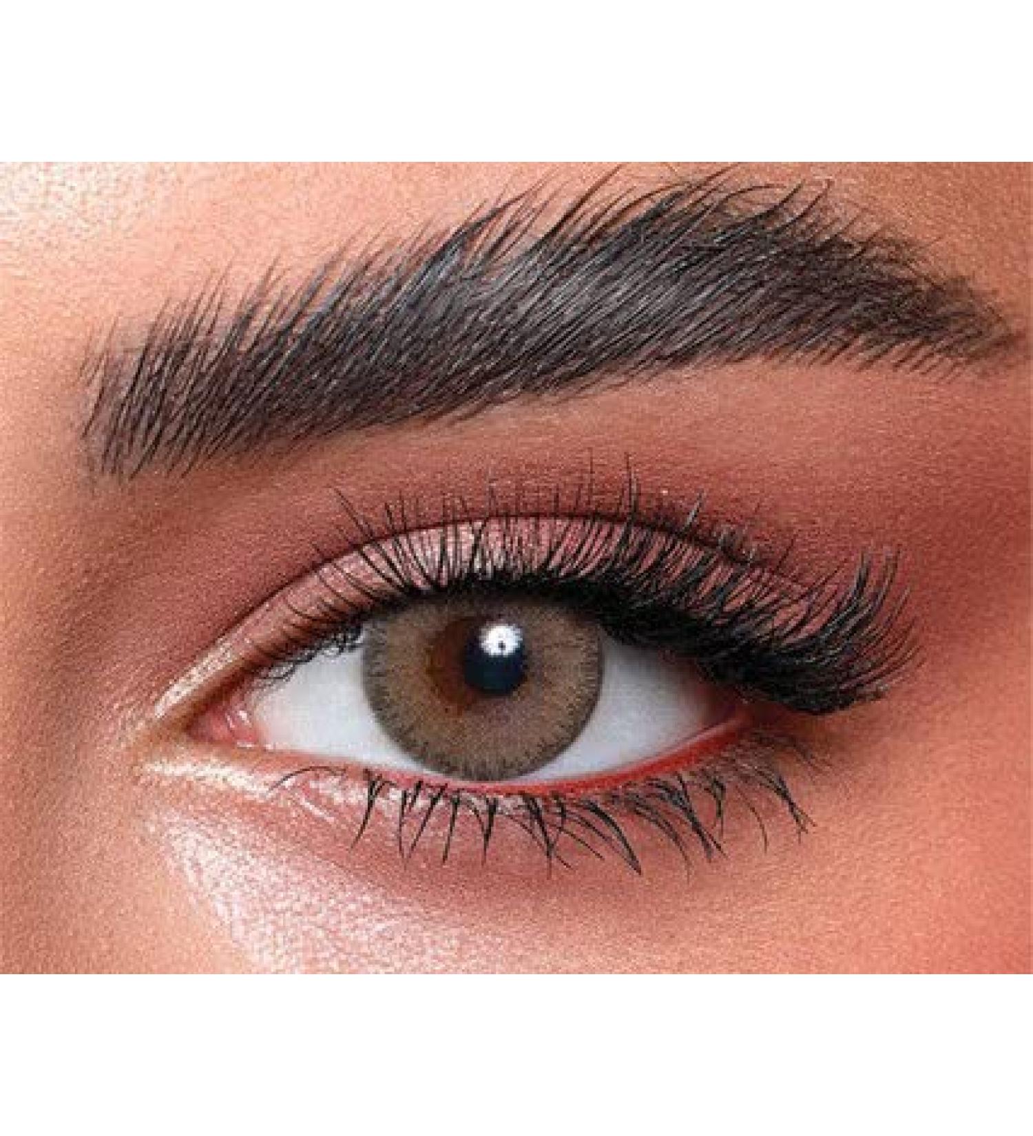 Bella Elite Green Olive Contact Lenses - Strongly Covering Monthly Lenses for Dark Eyes | Dioptria -0.00 - Perfect for Natural Look - Buy Online on GoSupps.com