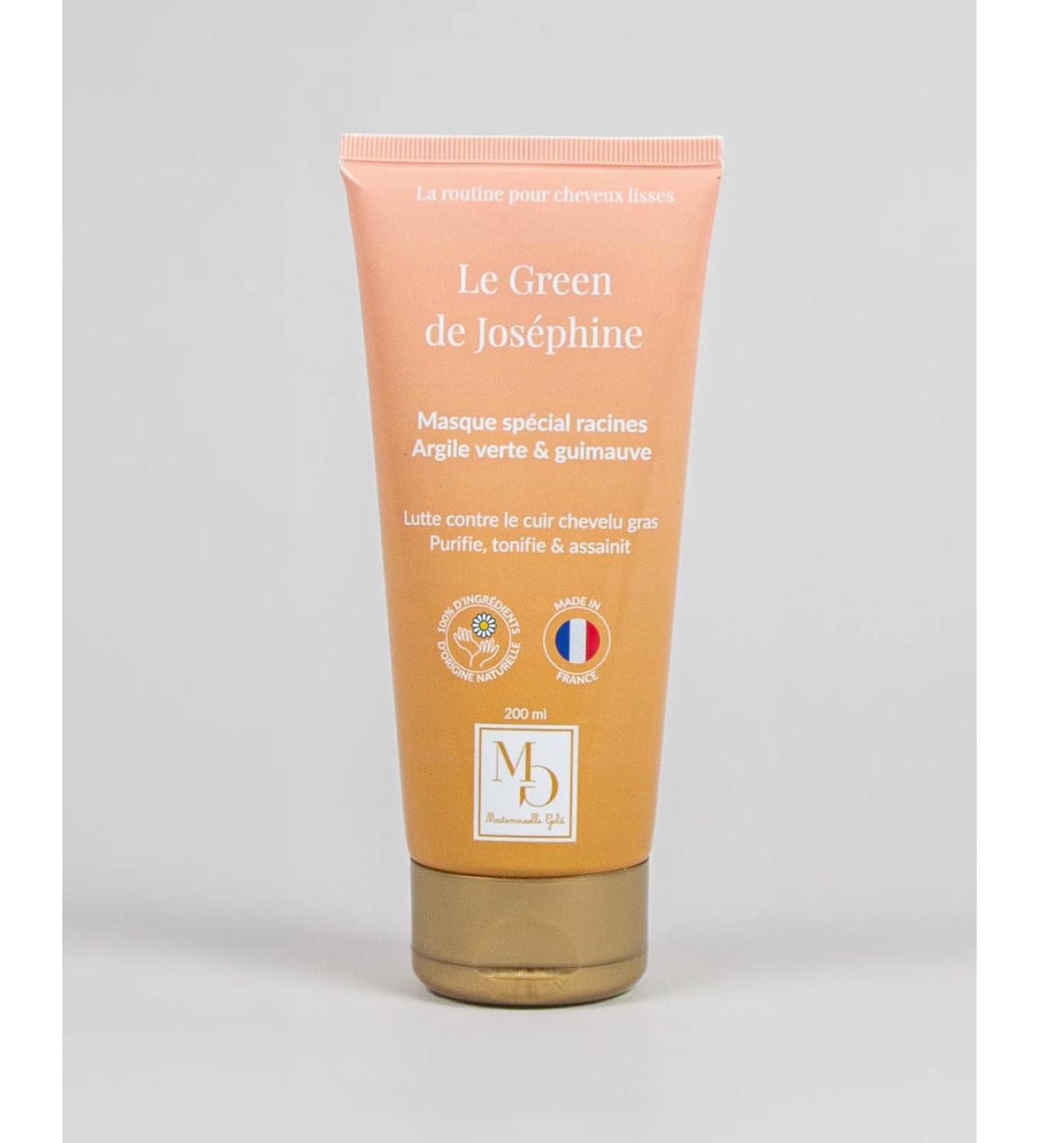 Le Green by Jos phine Mademoiselle Gold - Oil Regulating Mask - Oily Roots - Purifies Roots - Buy Online on GoSupps.com