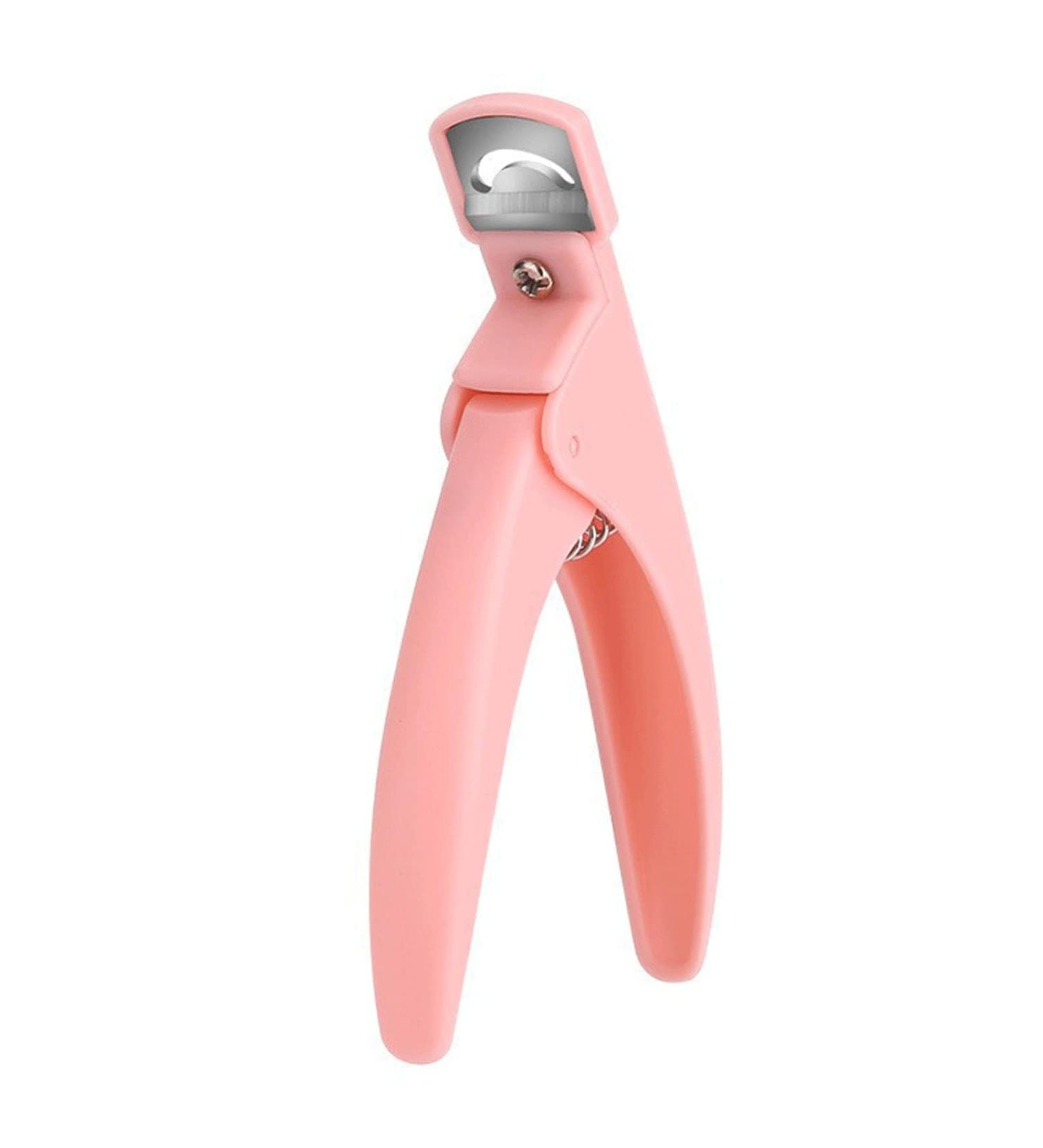 SUICRA Nail Clippers Fingernail Clipper Toenail Manicure One-Word Scissors French U-Shaped Flat Mouth Scissors Fake Nail Scissors Plastic Handle Nail Clippers Plastic Handle Manicure Pliers (Color : Pink - Buy Online on GoSupps.com