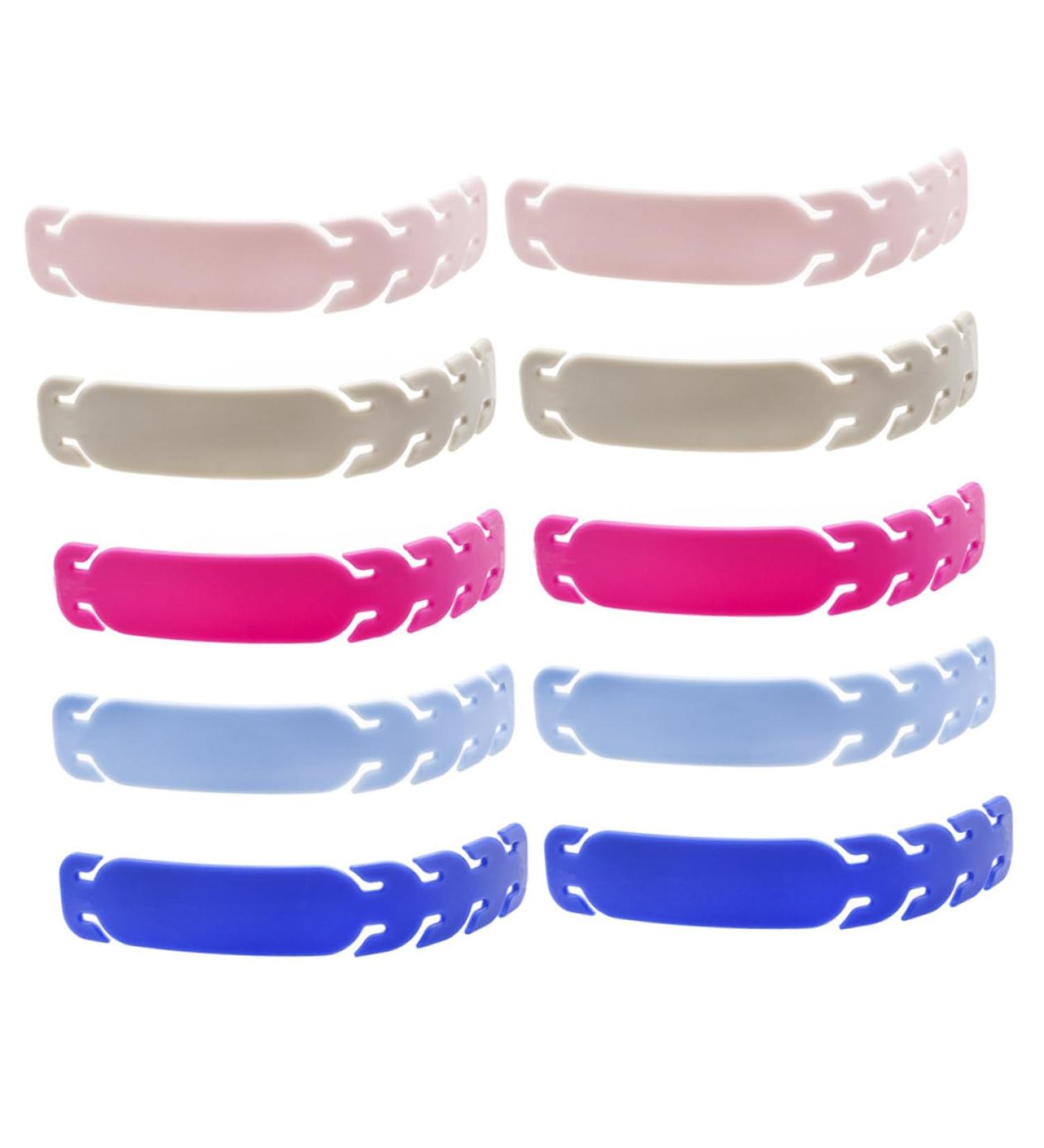Solustrie 20 Pc Leather Mask Earrings & Facial Accessories - Hearing Protection Ear Extensions and Adjustable Elastic Bands for Ultimate Comfort - Buy Online on GoSupps.com