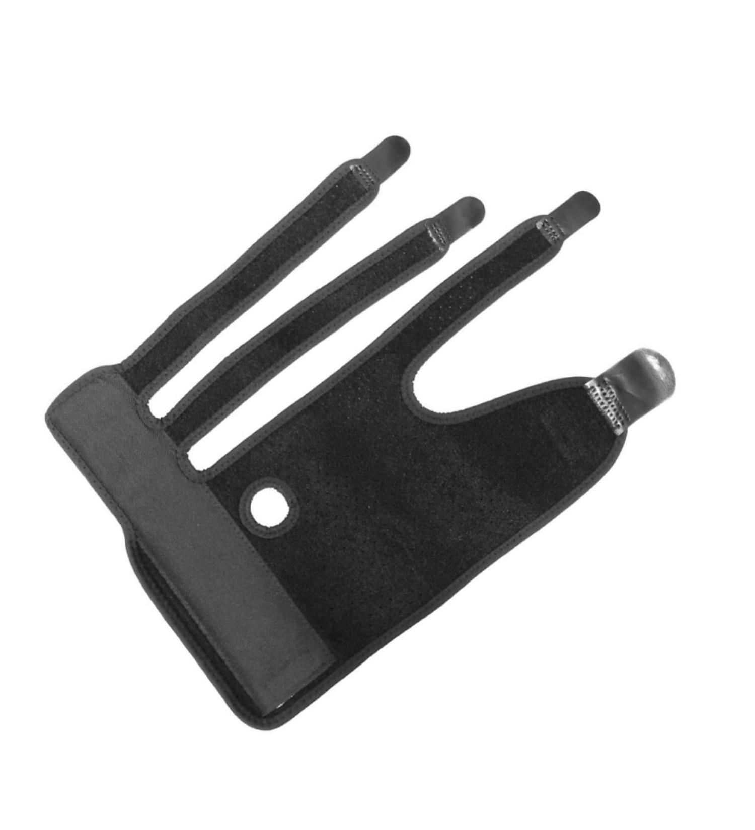 FRCOLOR Adjustable Thumb Support Mallet Stabilizer | Breathable Wristband for Sprains | Protective Hand Joint Support - Black Right - Buy Online on GoSupps.com