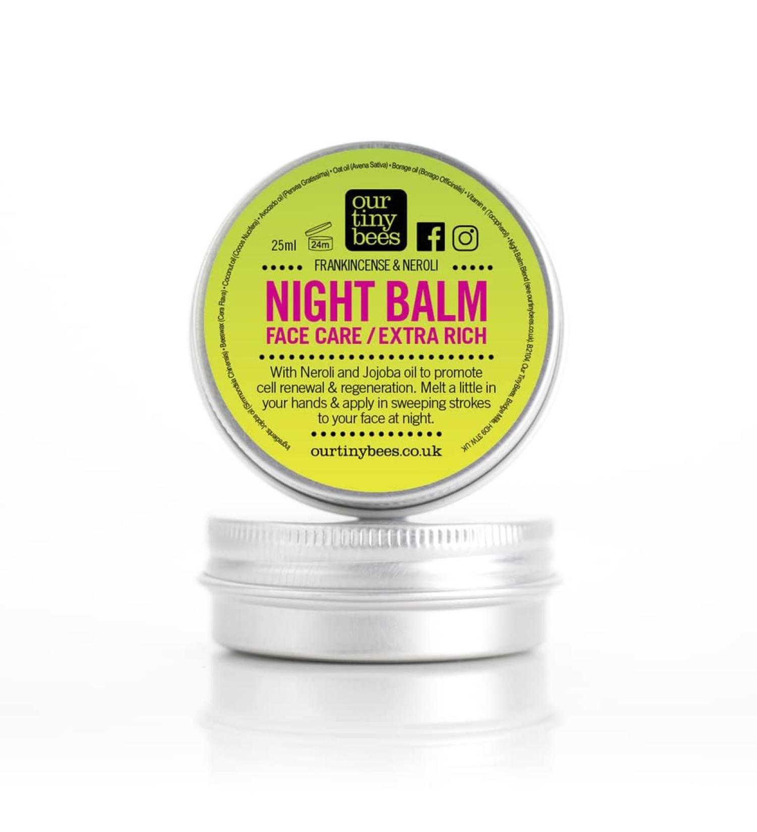 Frankincense and Neroli Face Balm |100% Natural Balm | Deeply Moisturising & Replenishing Night cream. By Our Tiny Bees Skincare 27ml. Frankincense Oil for Skin Natural skincare - Buy Online on GoSupps.com
