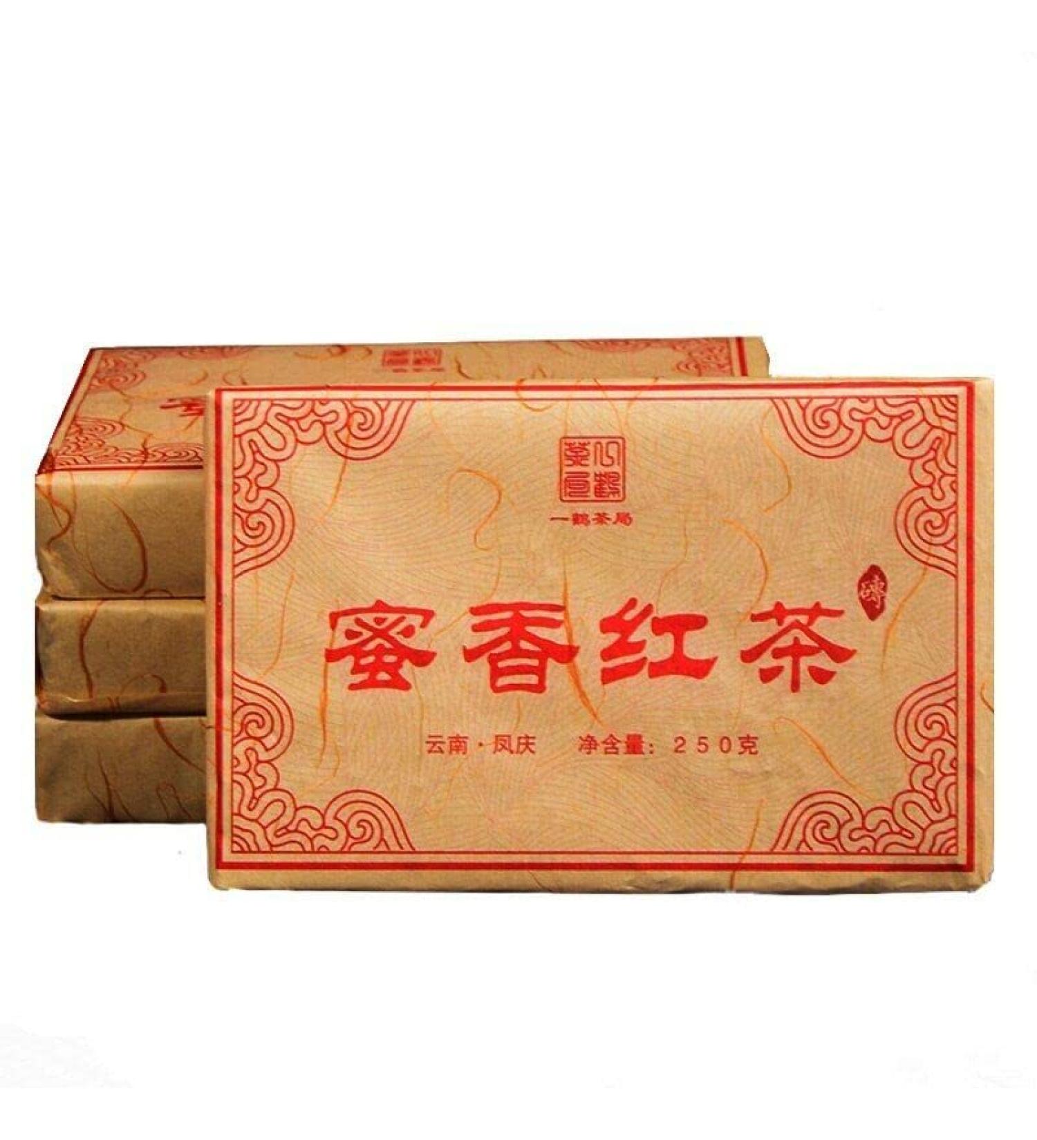 Fengqing Dian Hong Golden Buds Dianhong Yunnan Dian Hong Brique de th noir 250g - Buy Online on GoSupps.com