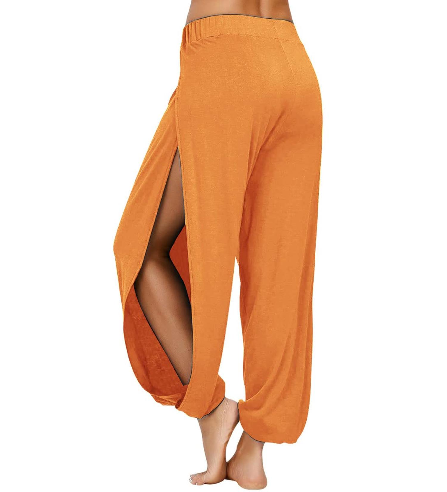 PACBREEZE Women's Maternity Jeans Over The Belly Slim High Waist Denim Pants - Orange S - Buy Online on GoSupps.com