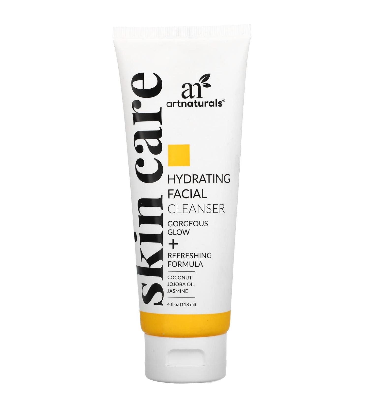 Artnaturals Hydrating Facial Cleanser - 4 fl oz (118 ml) | Pure Hydration & Refreshing Clean - Buy Online on GoSupps.com