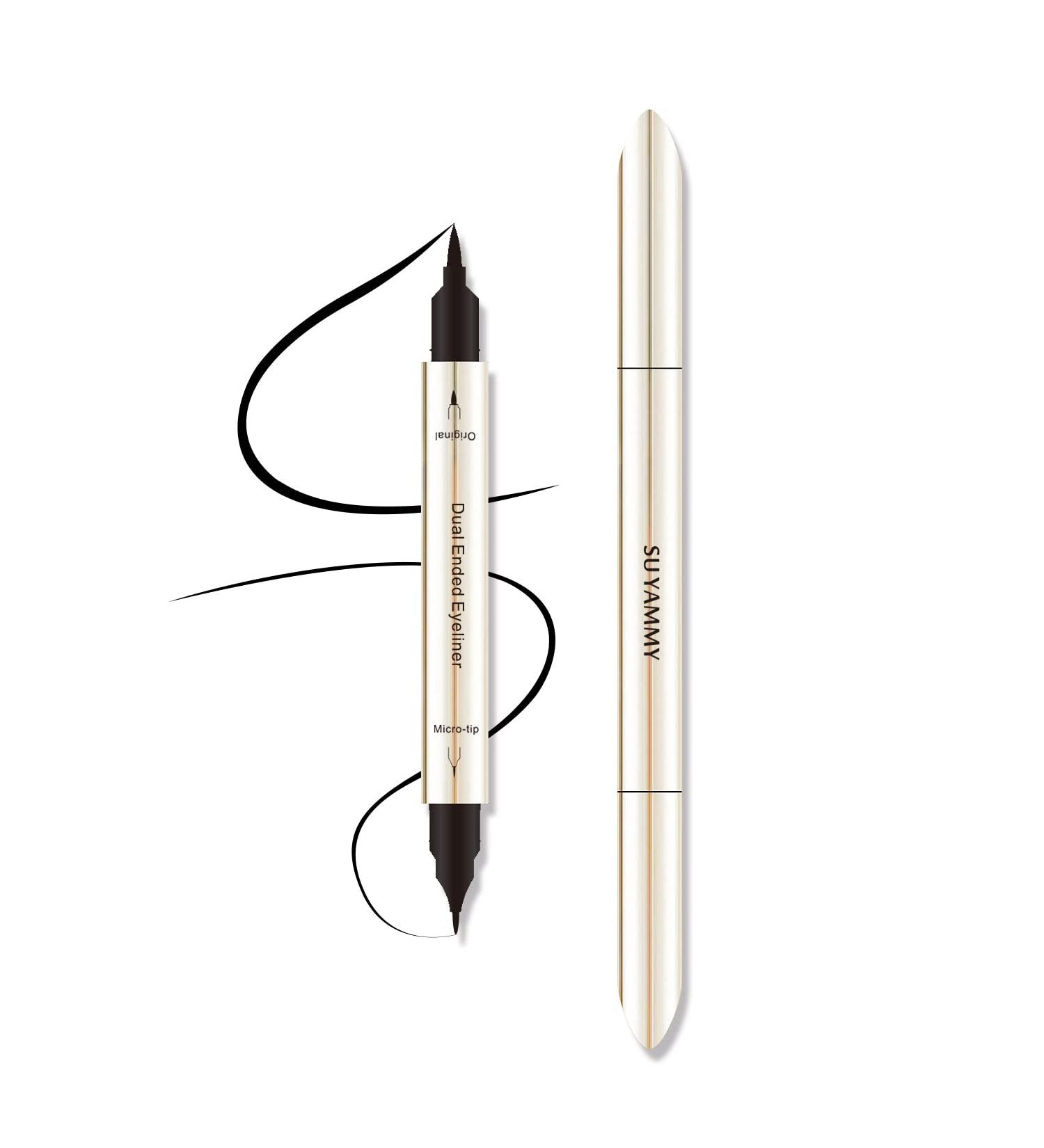 SU YAMMY Black Waterproof Liquid Eyeliner - Smudge Proof Eye Liner Pen for Women - Buy Online on GoSupps.com