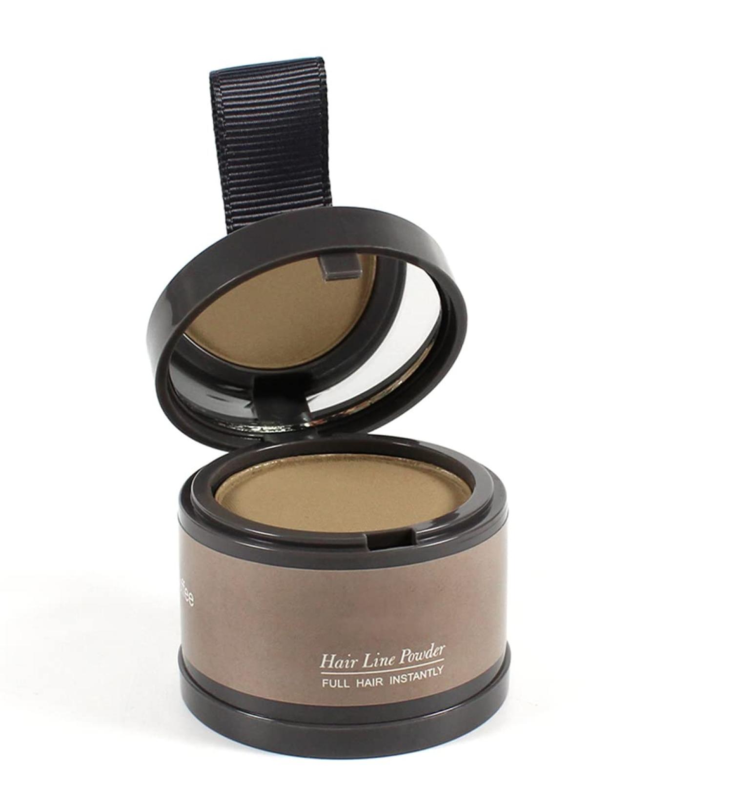 Light Cafe Hairline Powder - Cover Gray Roots Instantly | Thin Hair Touch-Up | 4g - Buy Online on GoSupps.com