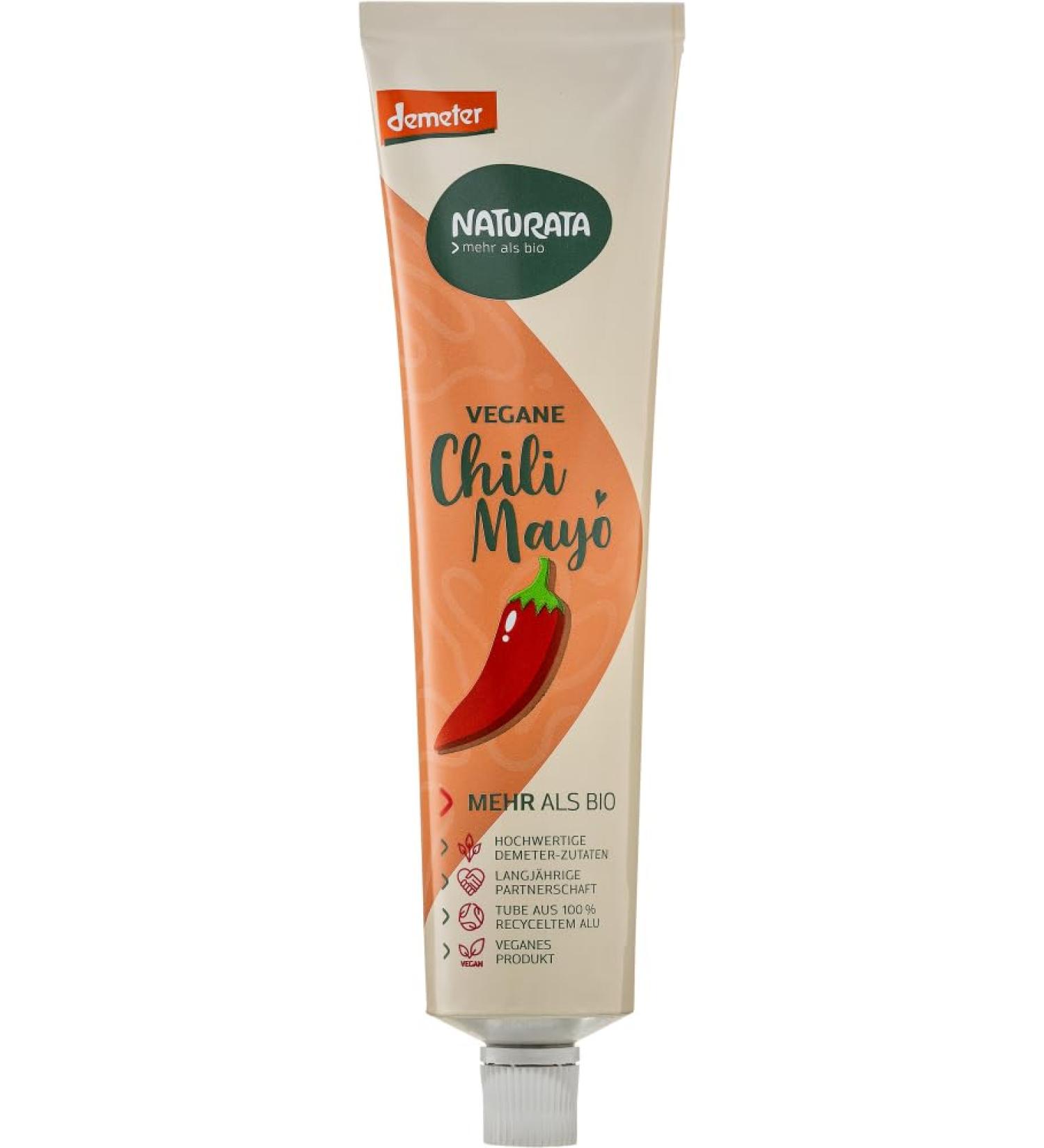 Naturata Naturata Organic Vegan Chili Mayo in a Tube (1 x 185 ml)