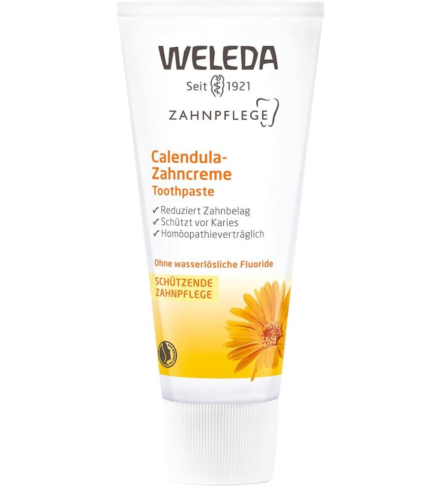 Weleda WELEDA Calendula Toothpaste 75ml (6 x 75 ml)