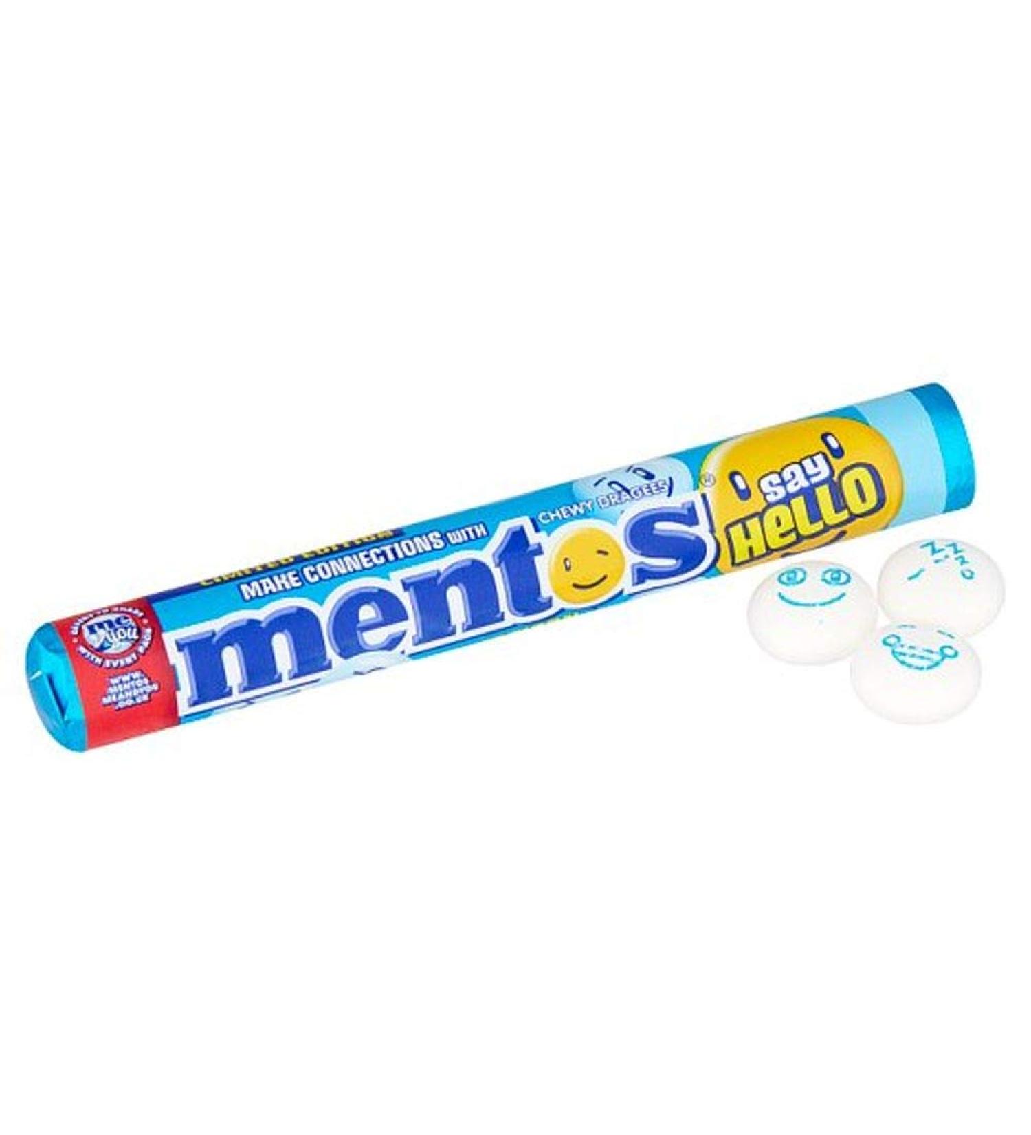 Mentos Mint Chewy Dragees 38g