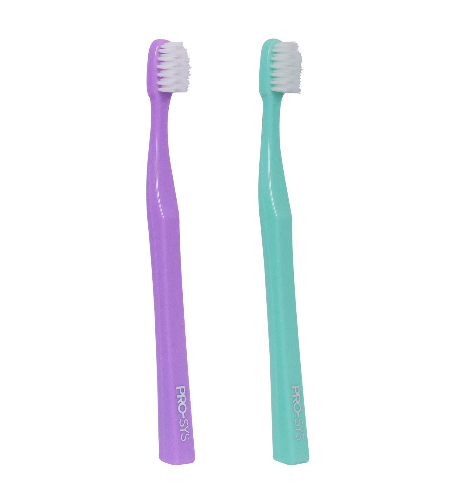 PRO-SYS Extra Soft Toothbrush for Sensitive Gums - Pack of 2 (ADA Accepted) - Buy Online on GoSupps.com