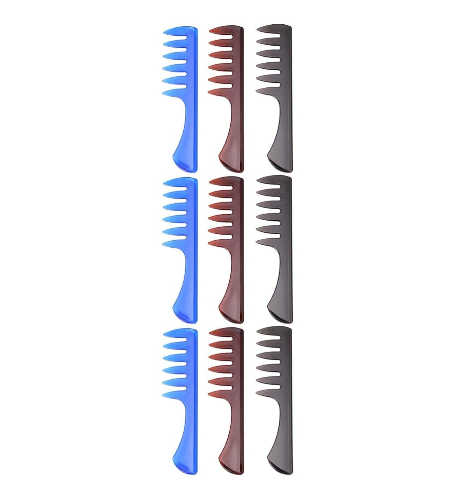 minkissy 9 Pcs Hair Spary Comb Fork Comb Massage Comb Hair Comb Hairdressing Accessories Man Plane Spray Mx3pcs As Shownx3pcs - Buy Online on GoSupps.com