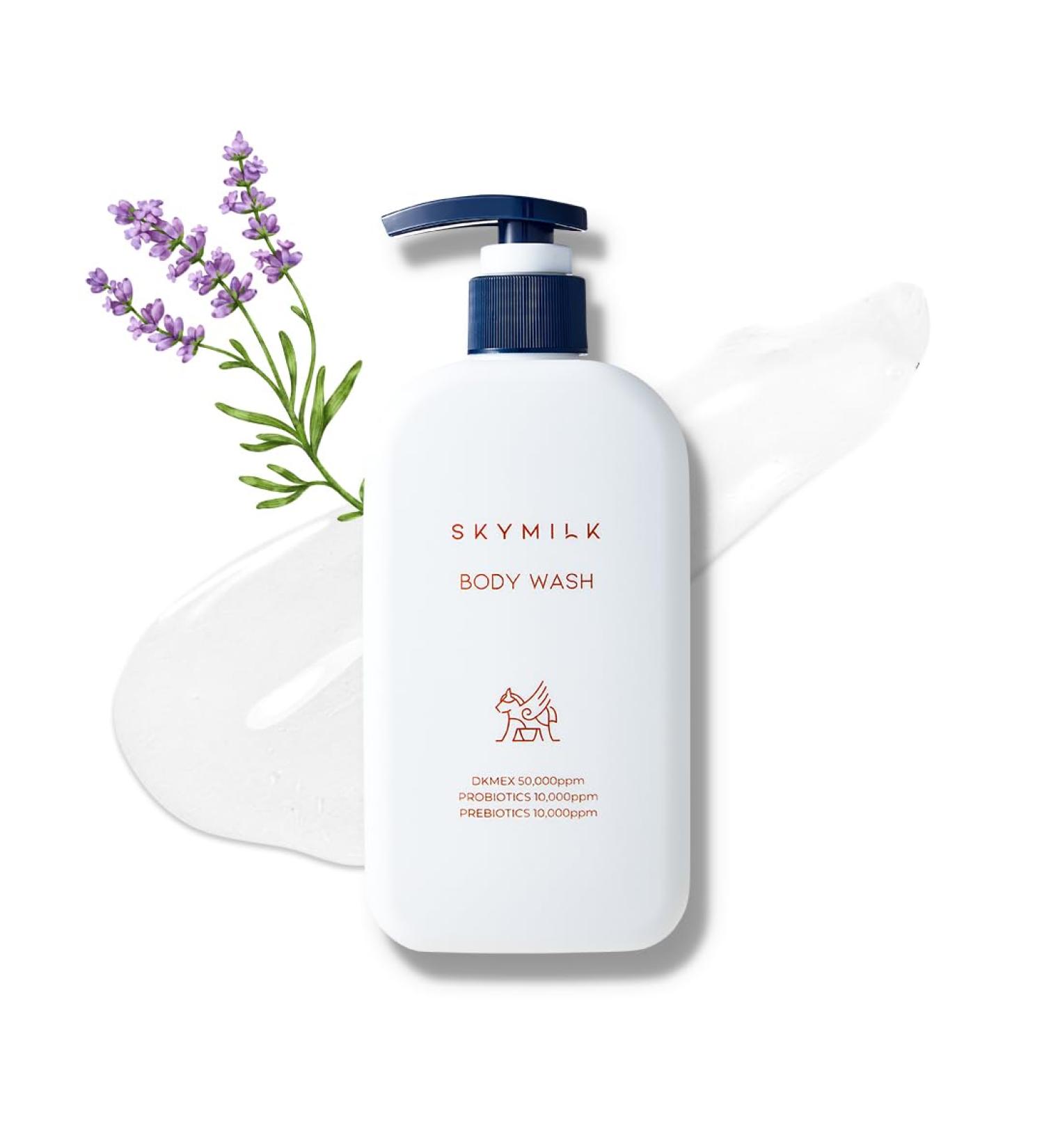 Pro/Prebiotic Body Wash with Donkey Milk | 300 ml | Gentle & Moisturizing | pH Balanced | Hypoallergenic for Sensitive Skin | Premium Korean Formula - Buy Online on GoSupps.com