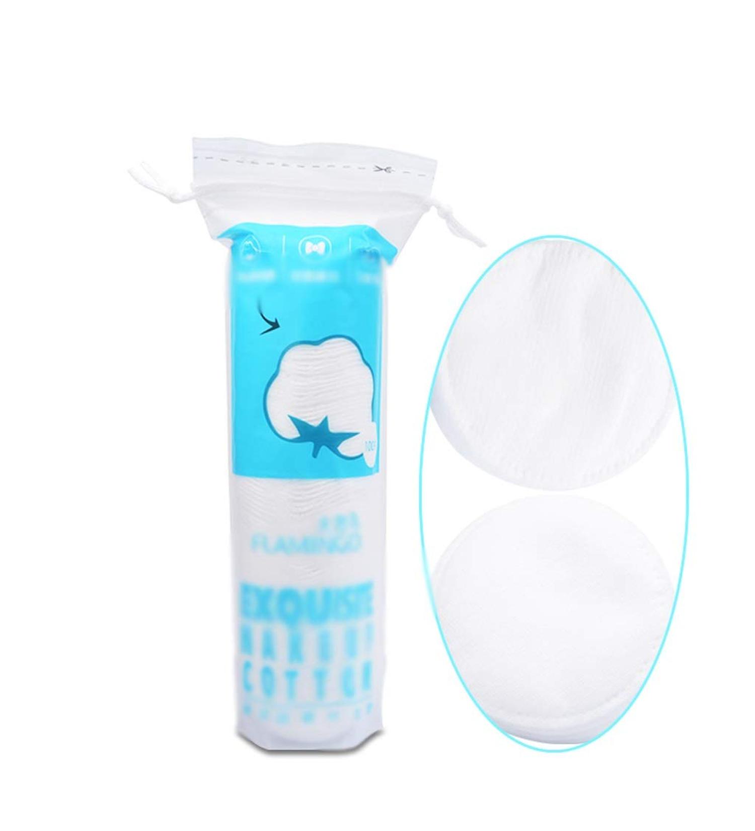 Portable Cleansing Cotton 100pcs Soft Pure Cotton Facial Pads Soft Cotton Round Cleansing Pads Dual Sides Allowing Surface Use Cotton Pads Soft Comfortable (Color : White Size : 6cm) 6cm White - Buy Online on GoSupps.com