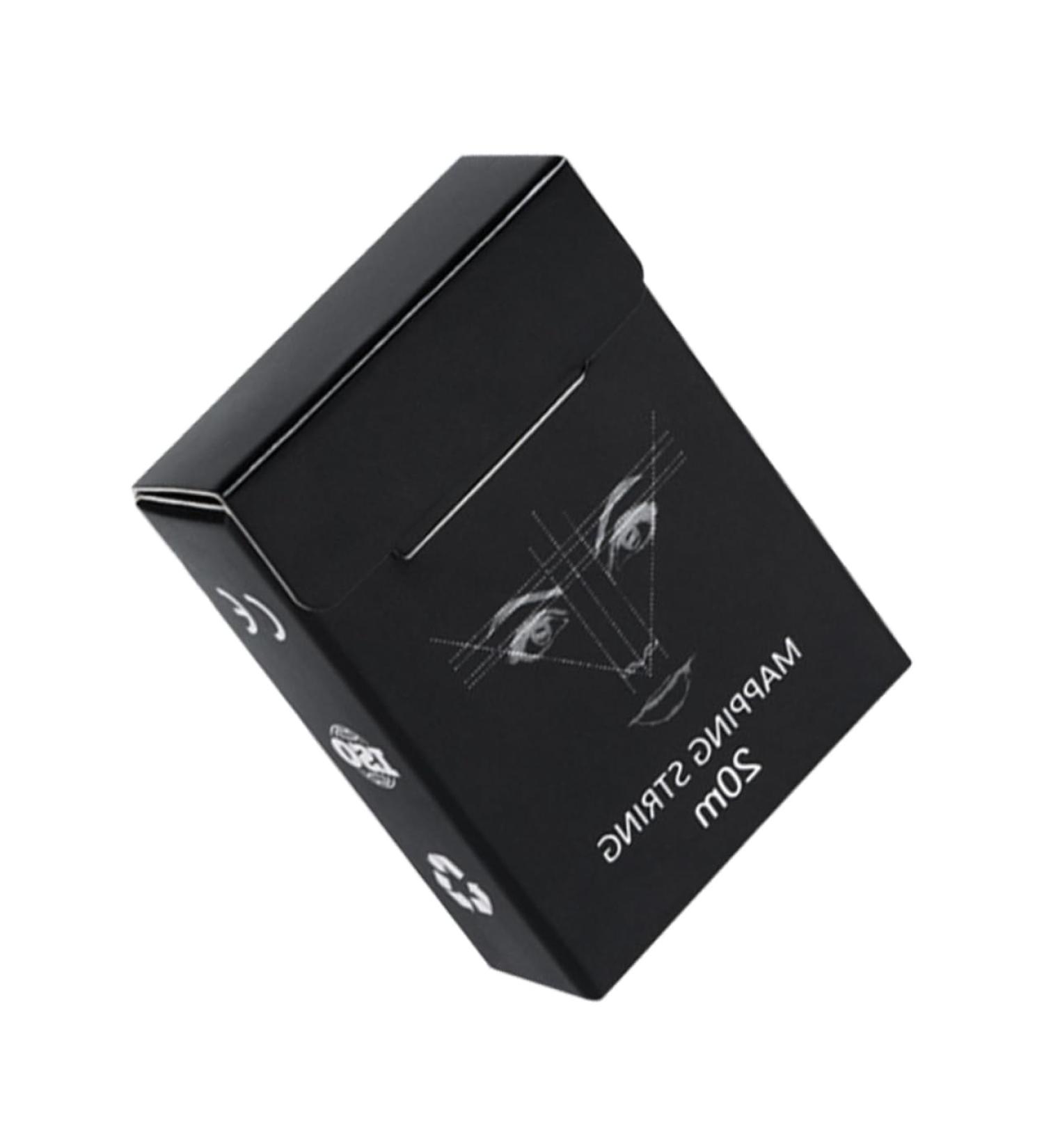 DRESSOOS Brow Mapping Wire Ruler 1box Manual Eyebrow Ink Embroidered Drawing Ruler Makeup Practical Mapping Salon Rulers 1 count (Pack of 1) Black - Buy Online on GoSupps.com